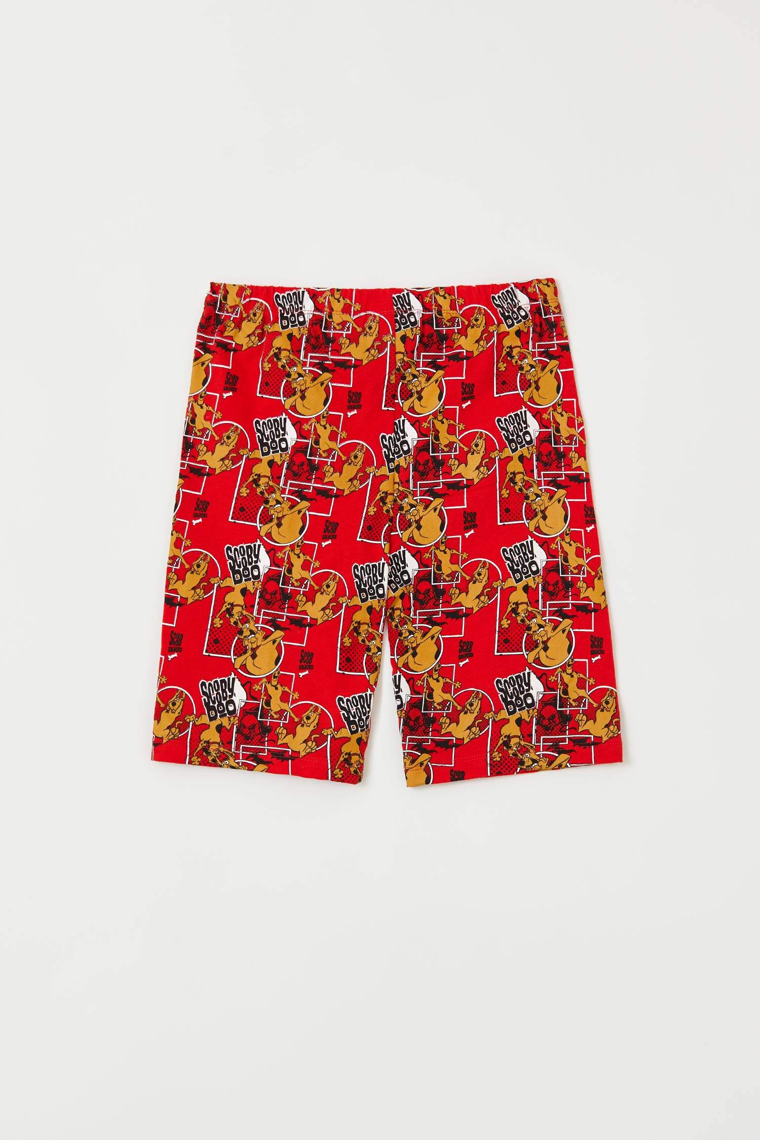 Erkek Çocuk Scooby Doo Lisanslı Kısa Kollu Pijama Takımı