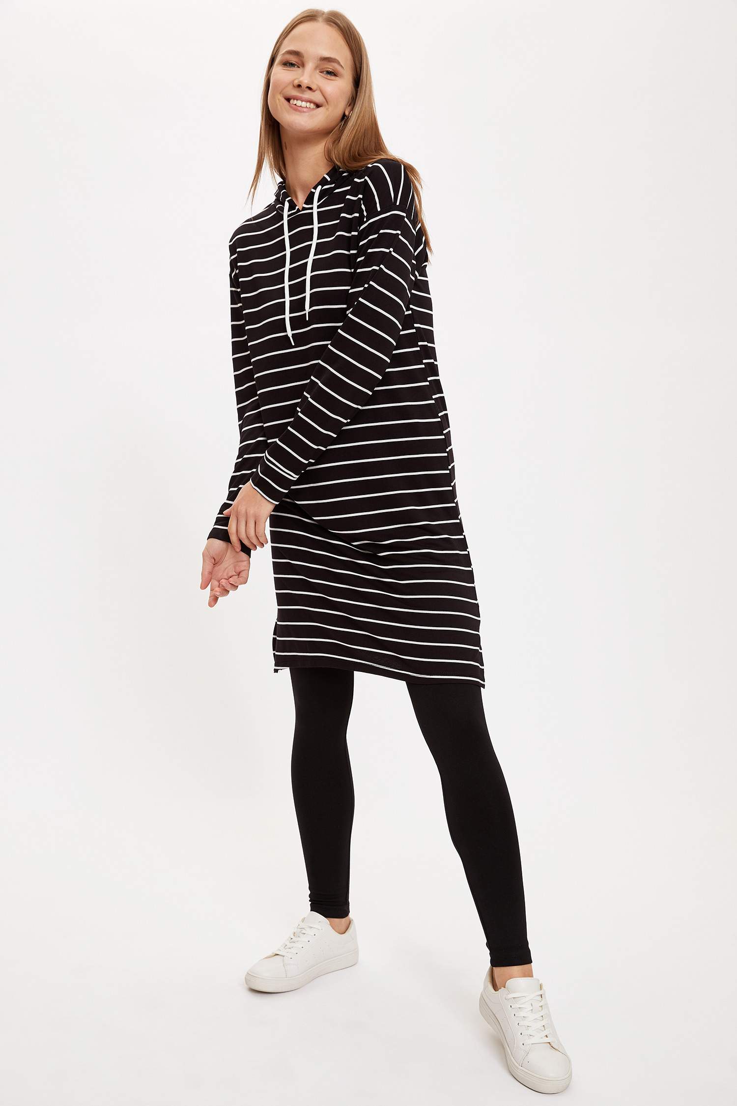 Basic Slim Fit Örme Tayt