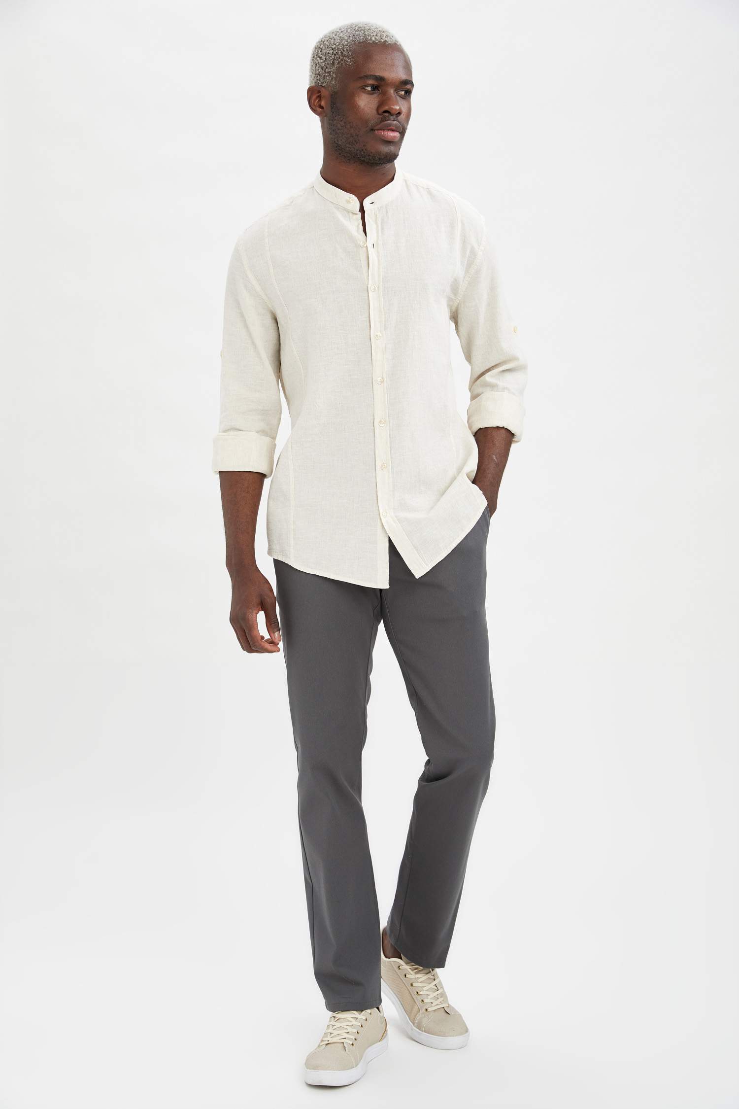 Regular Fit Basic Chino Pantolon