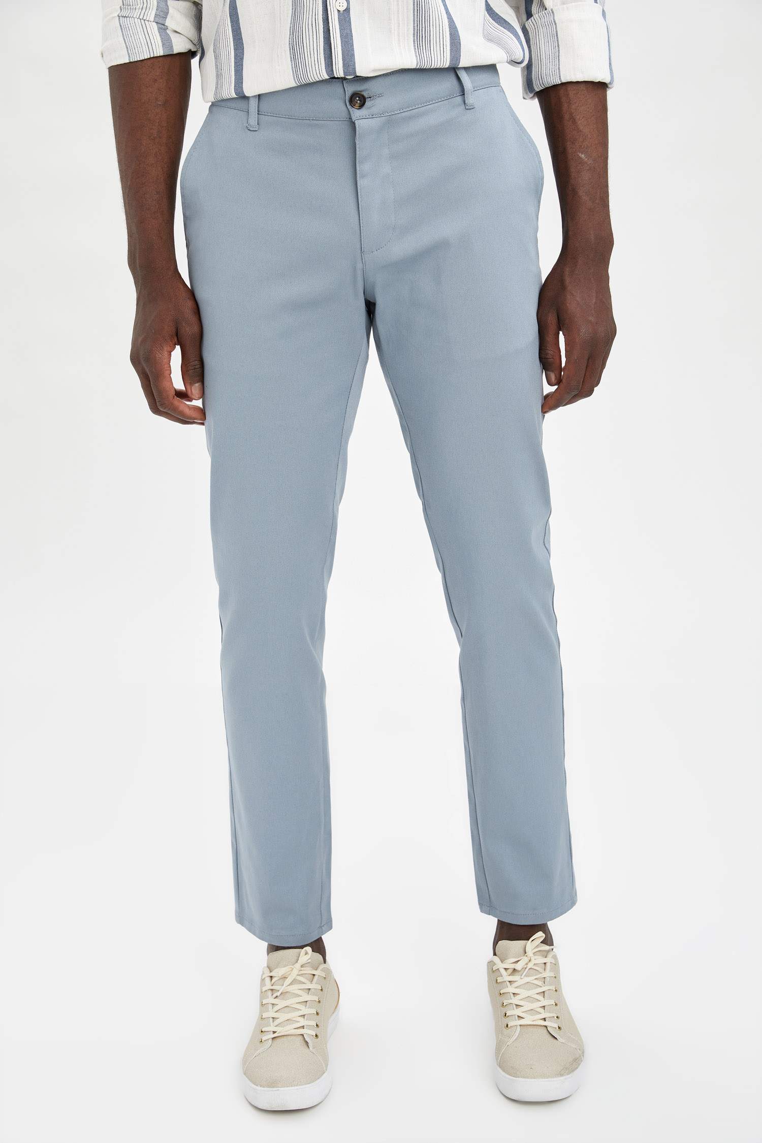 Regular Fit Basic Chino Pantolon