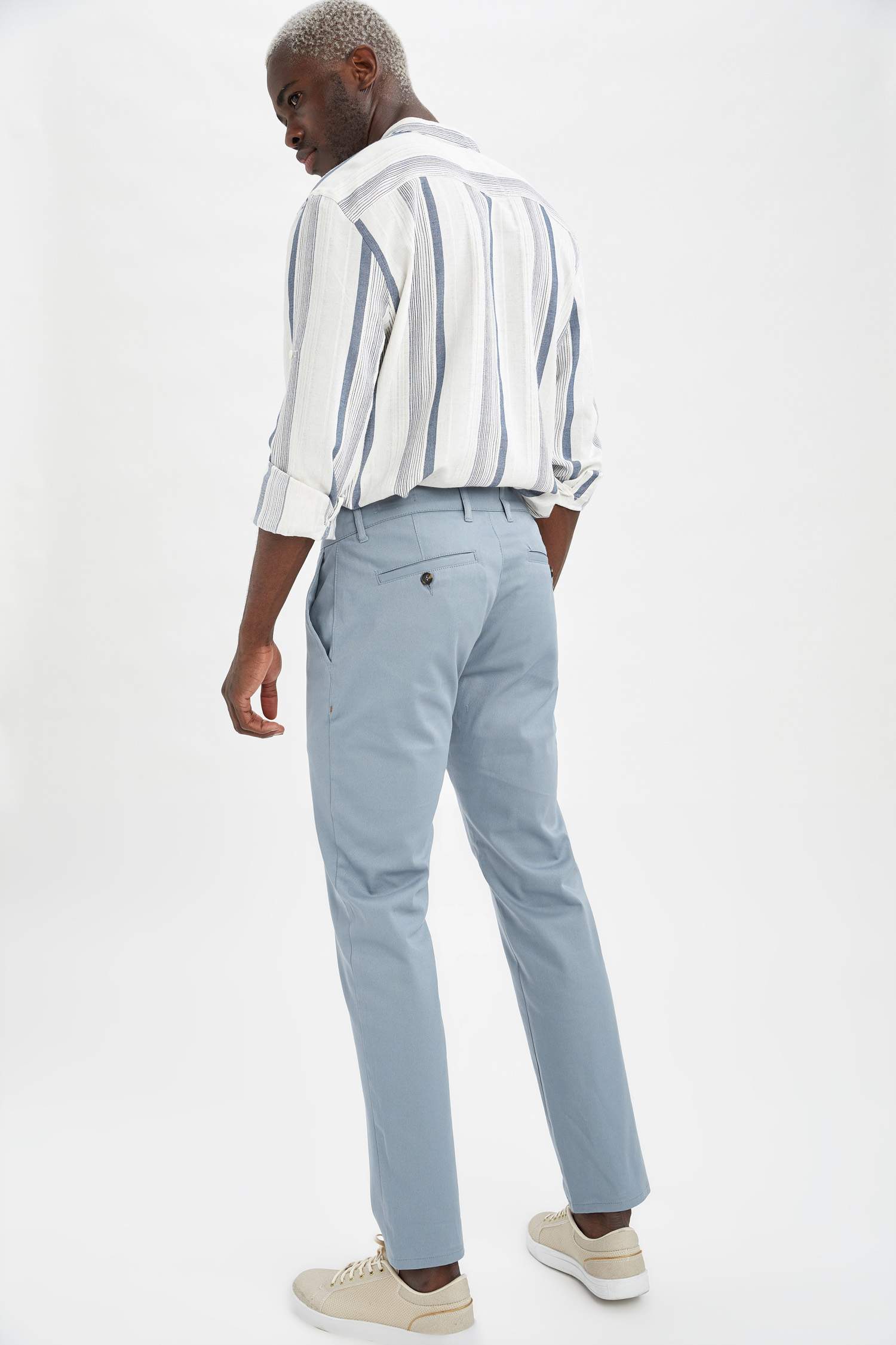 Regular Fit Basic Chino Pantolon