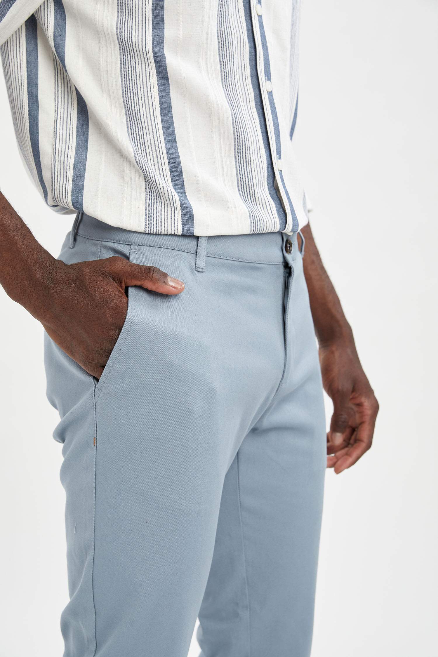 Regular Fit Basic Chino Pantolon