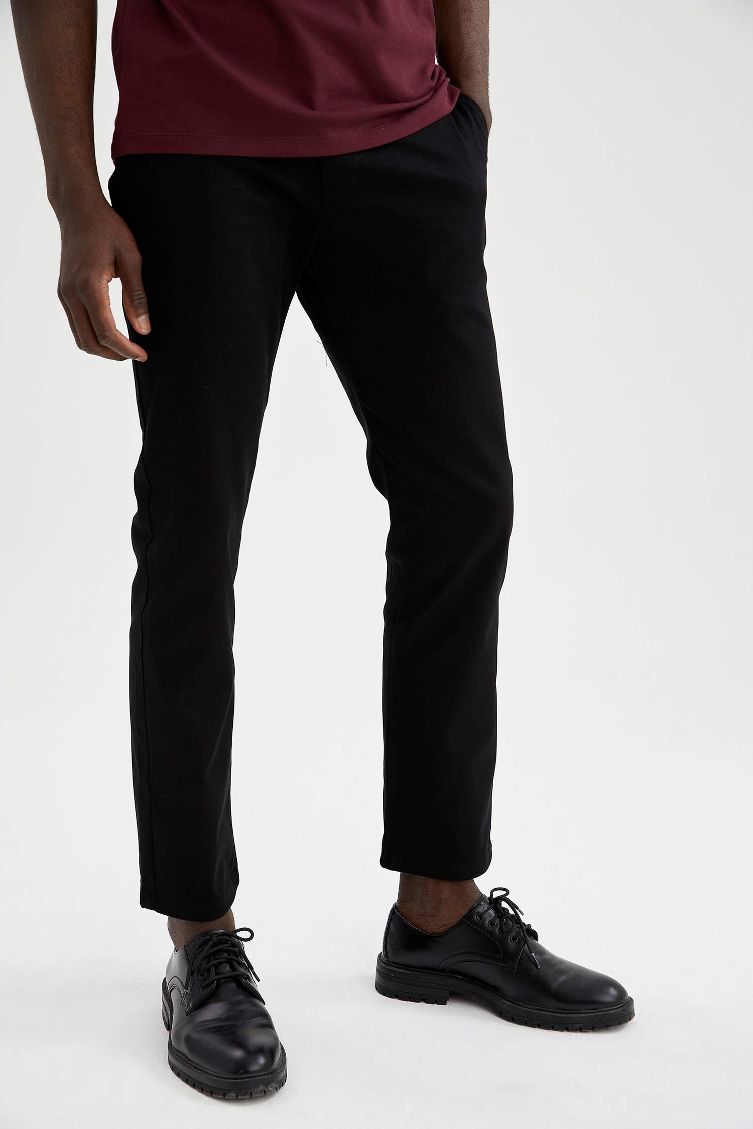 Regular Fit Basic Chino Pantolon