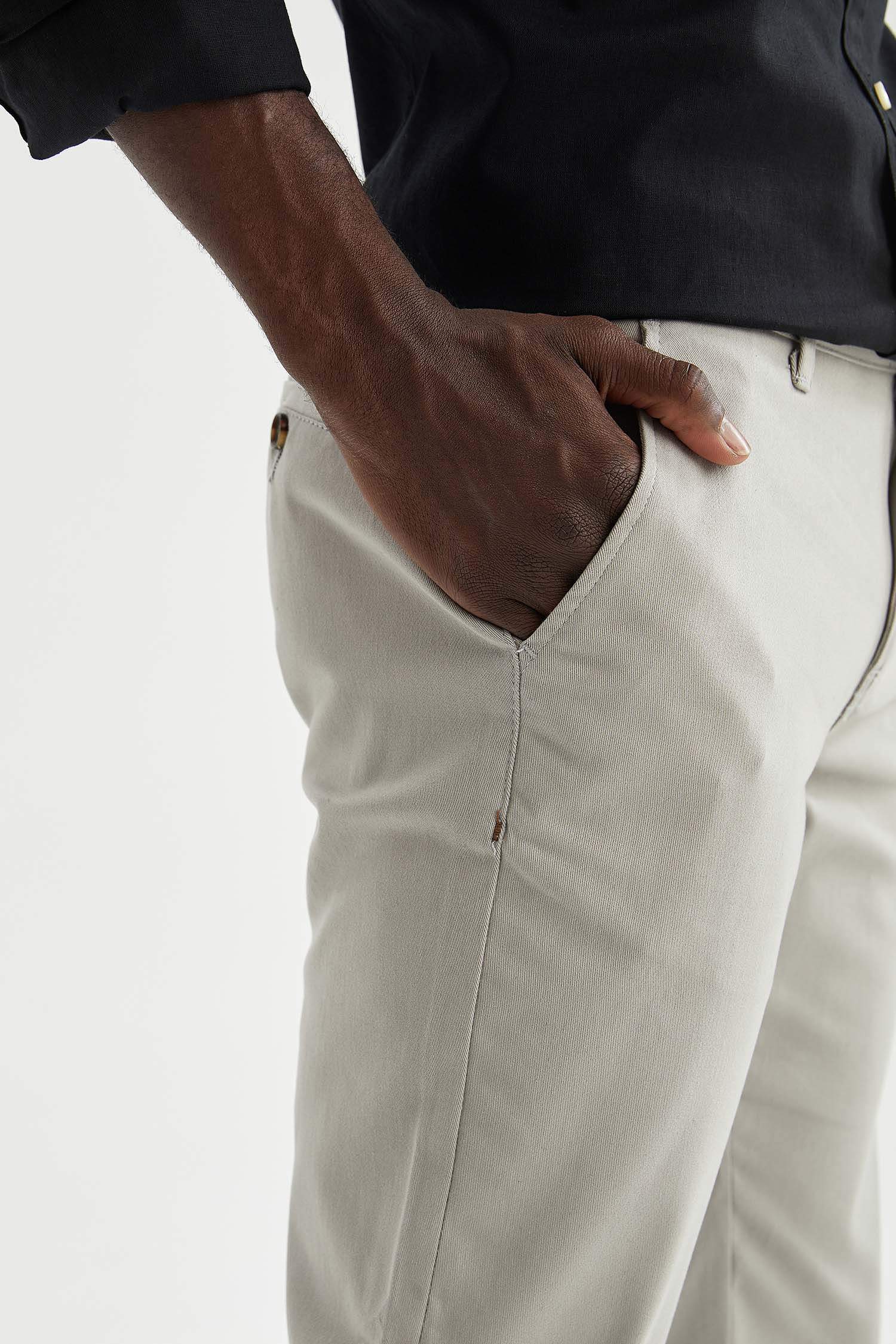 Regular Fit Basic Chino Pantolon