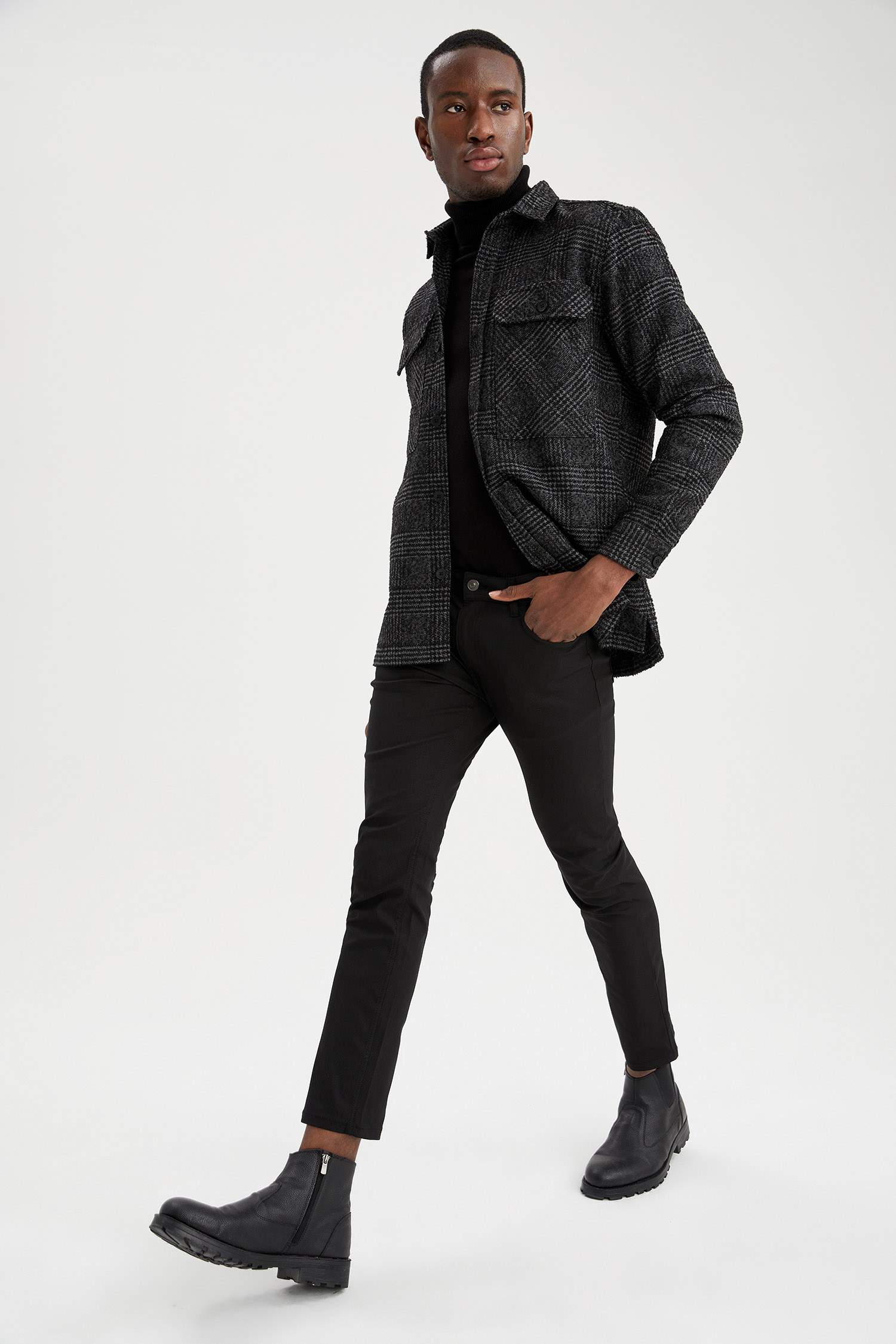 Slim Fit Basic Chino Pantolon