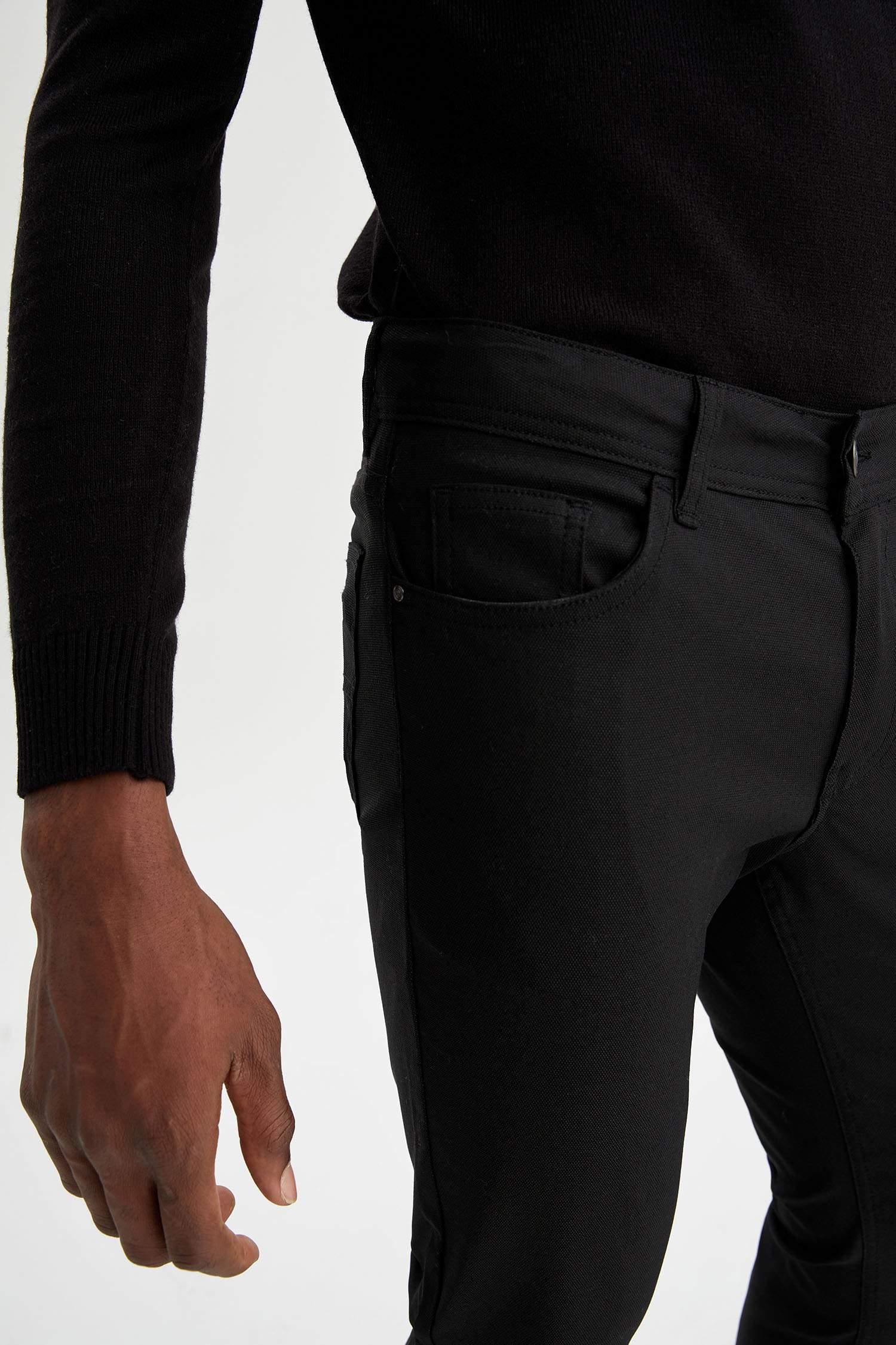 Slim Fit Basic Chino Pantolon