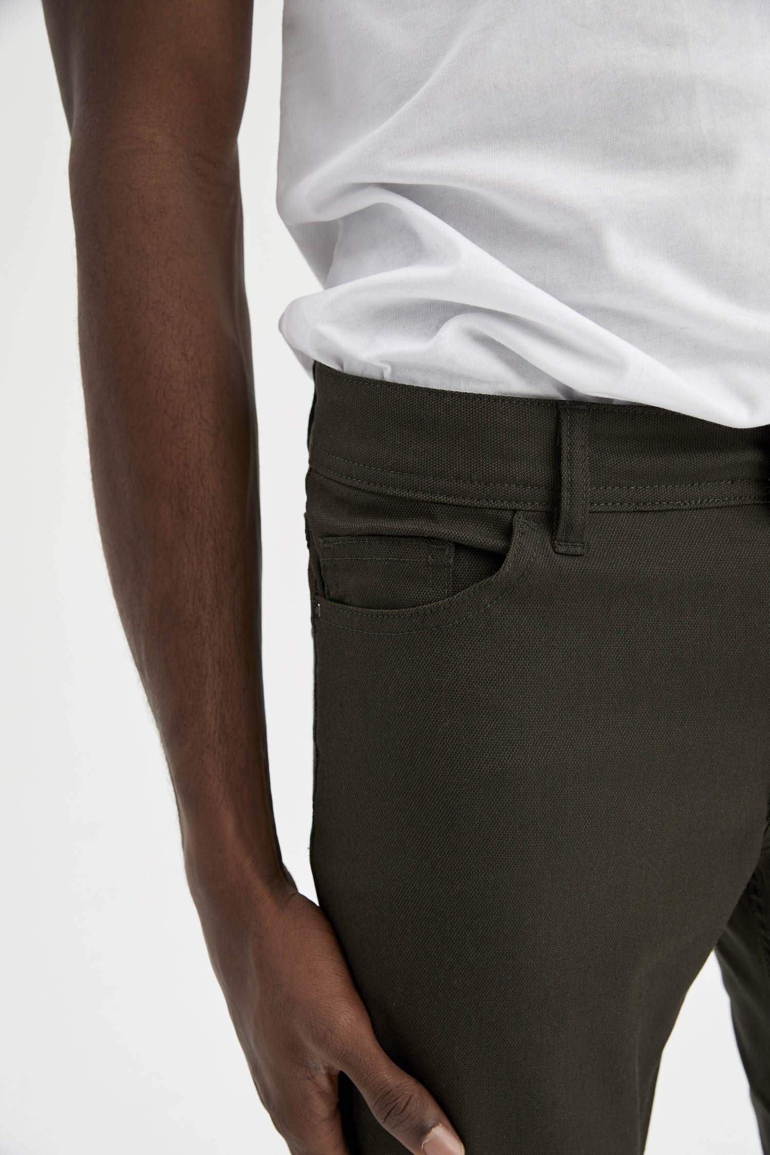 Slim Fit Basic Chino Pantolon