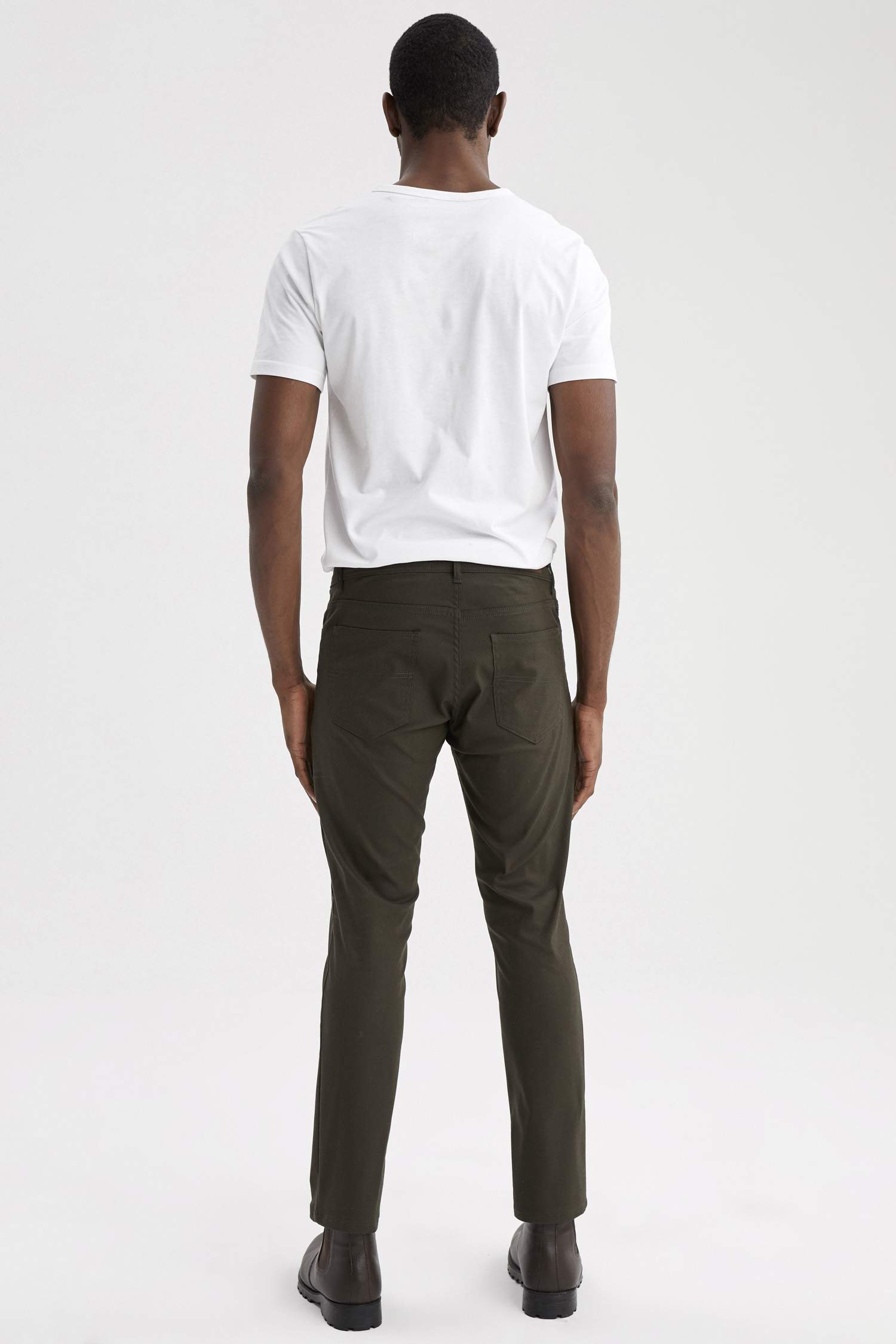 Slim Fit Basic Chino Pantolon