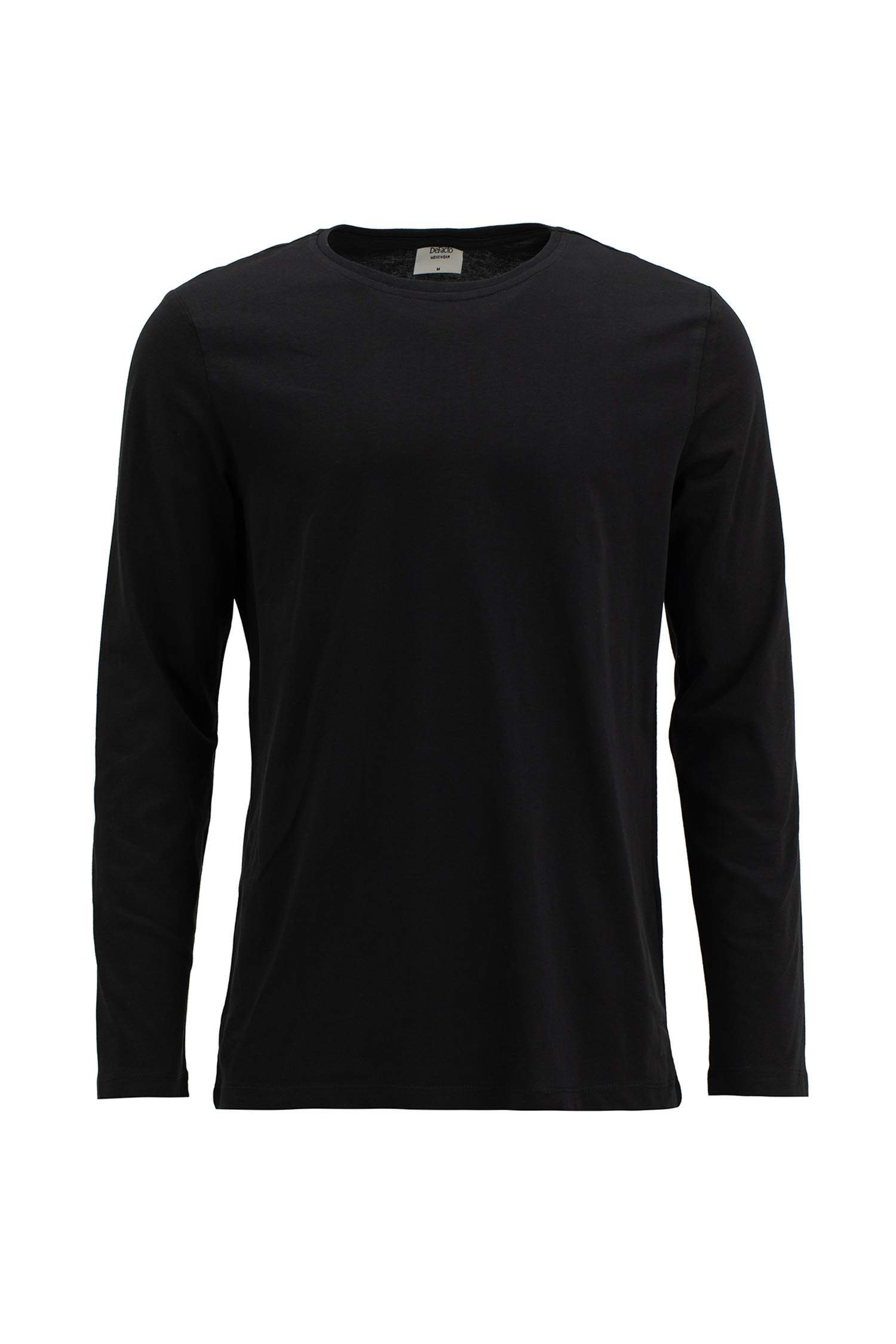 2'li Body Slim Fit Bisiklet Yaka Uzun Kollu