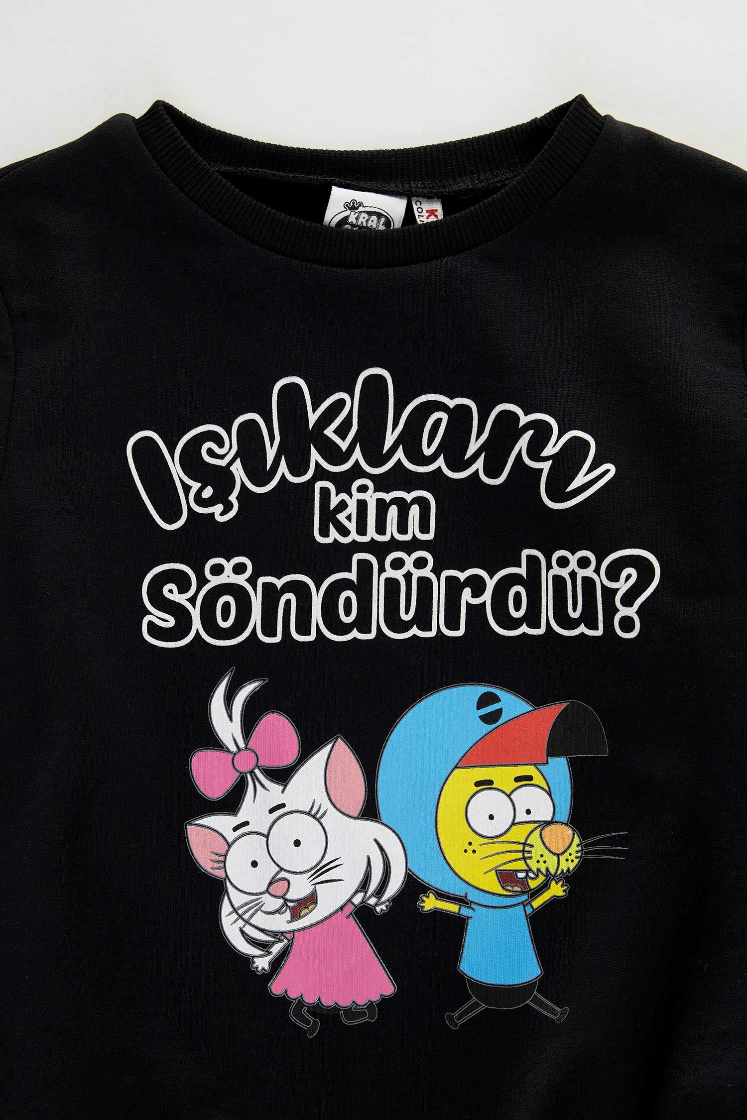 Kız Çocuk Kral Şakir Lisanslı Sweatshirt