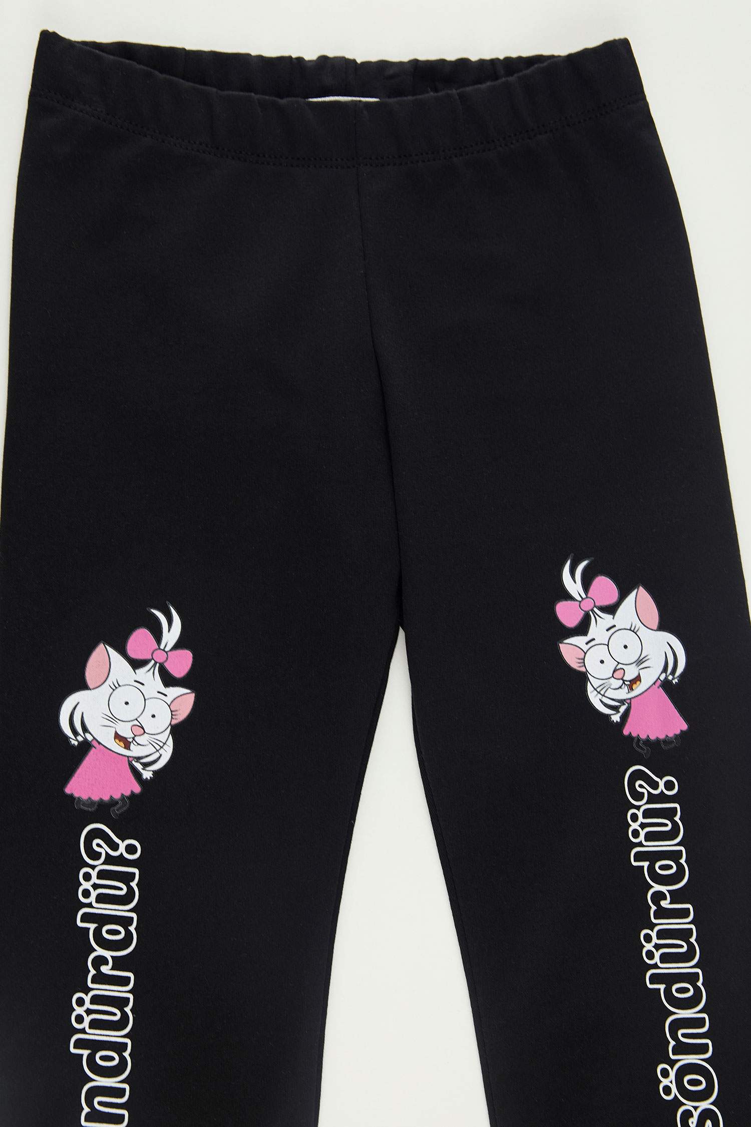 Kız Çocuk Kral Şakir Lisanslı Slim Fit Uzun Tayt