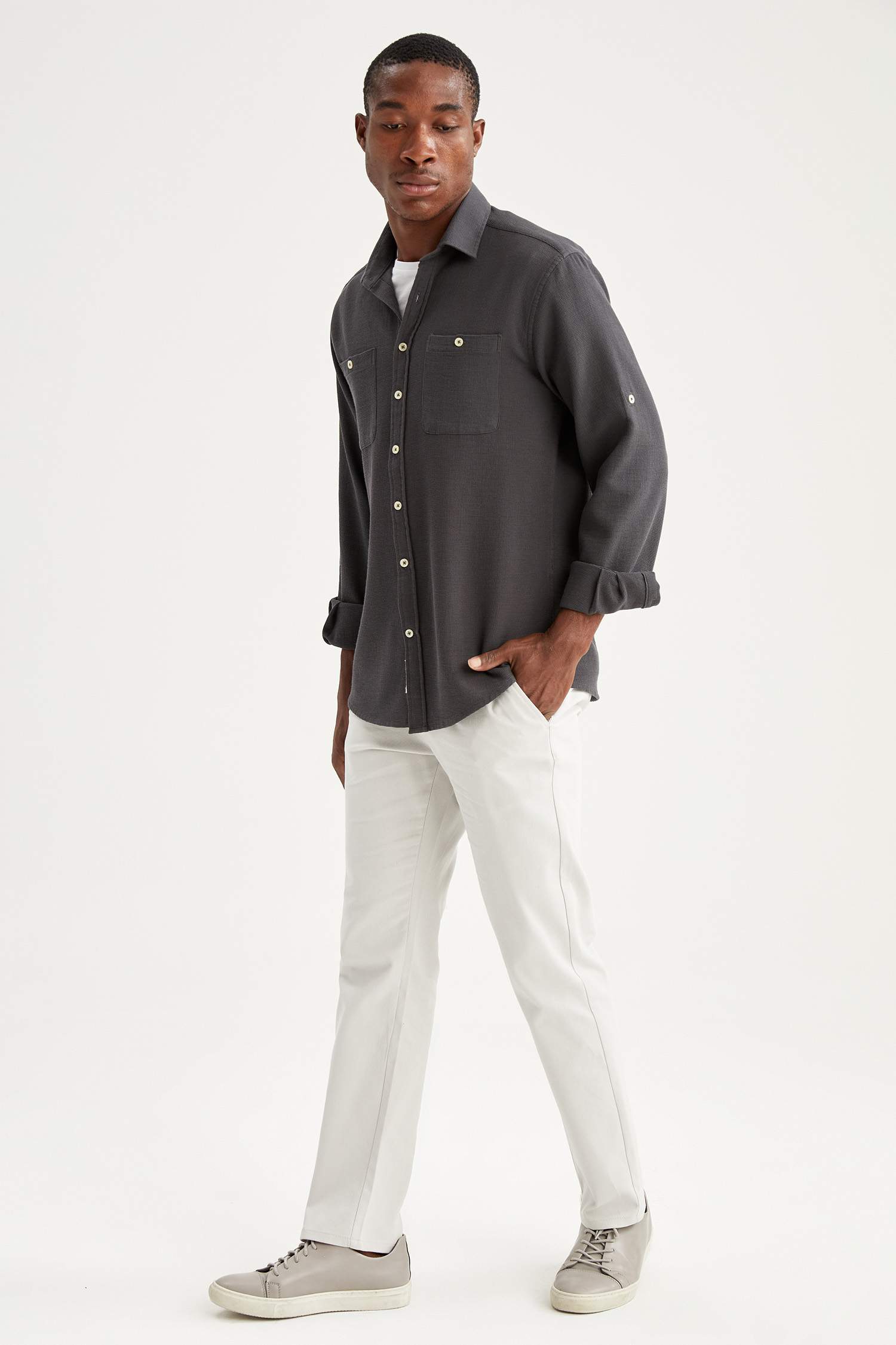 Modern Fit Uzun Kollu Gömlek