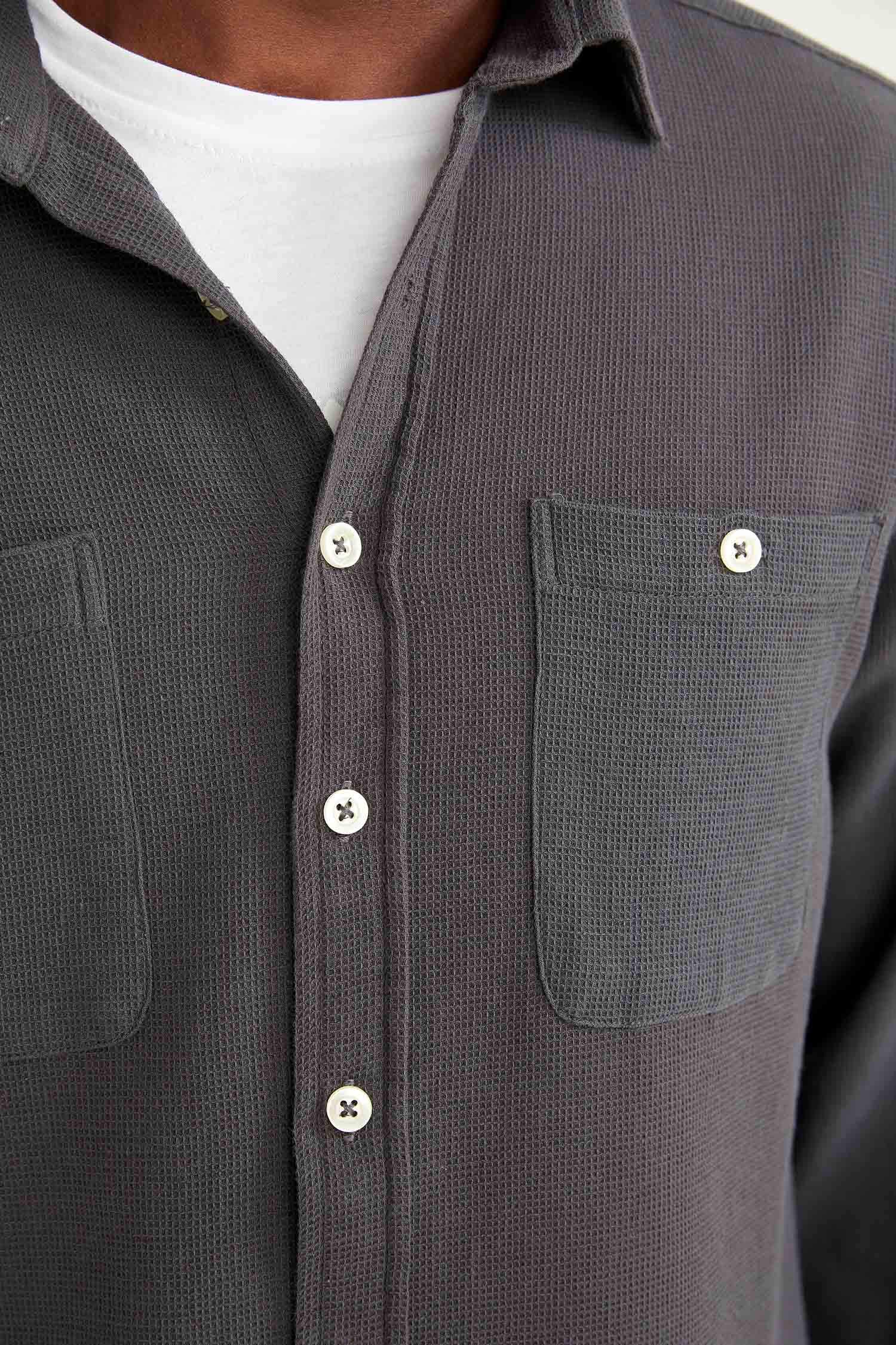 Modern Fit Uzun Kollu Gömlek