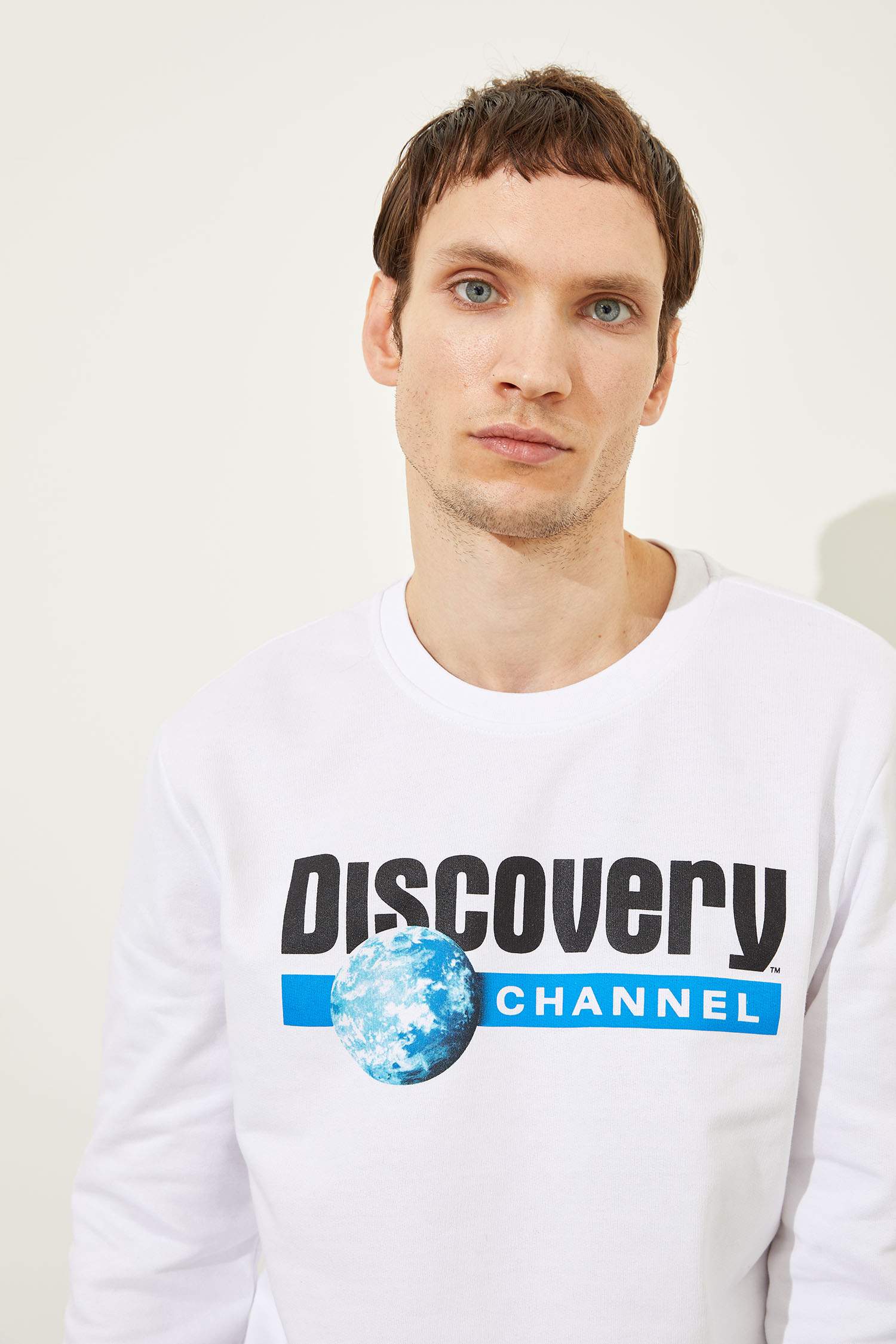 Discovery Lisanslı Sweatshirt