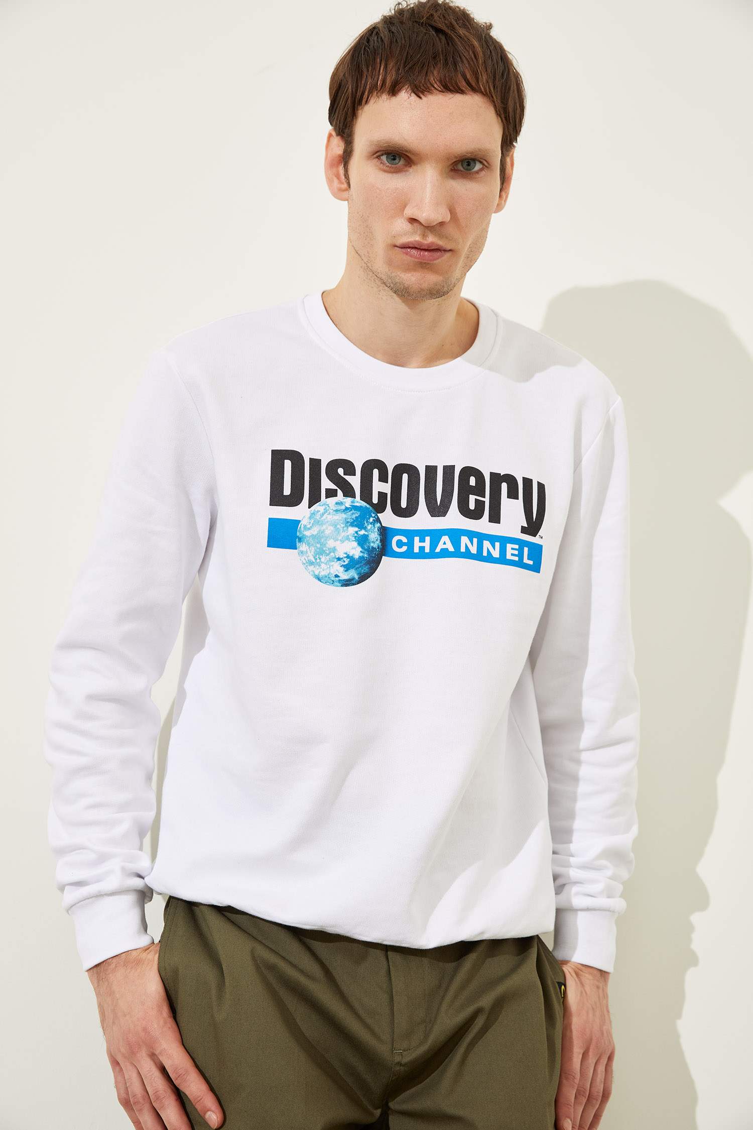 Discovery Lisanslı Sweatshirt