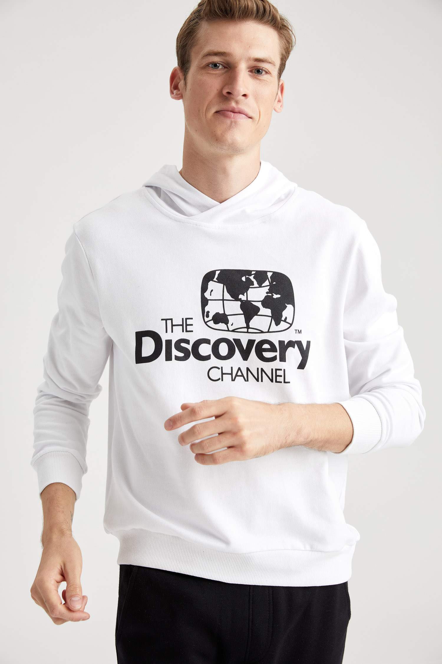 Discovery Lisanslı Sweatshirt