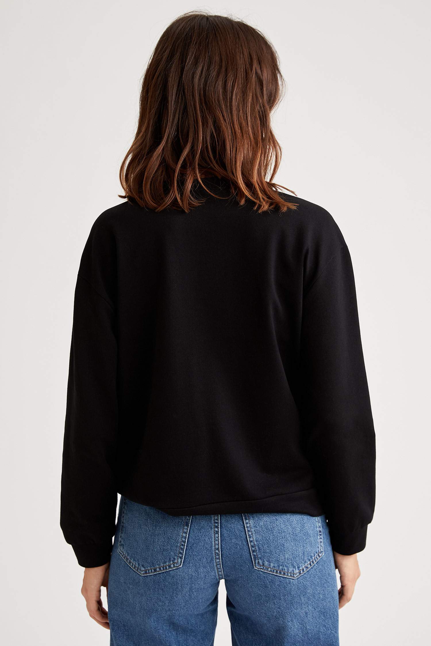 Regular Fit Basic Uzun Kollu Tişört