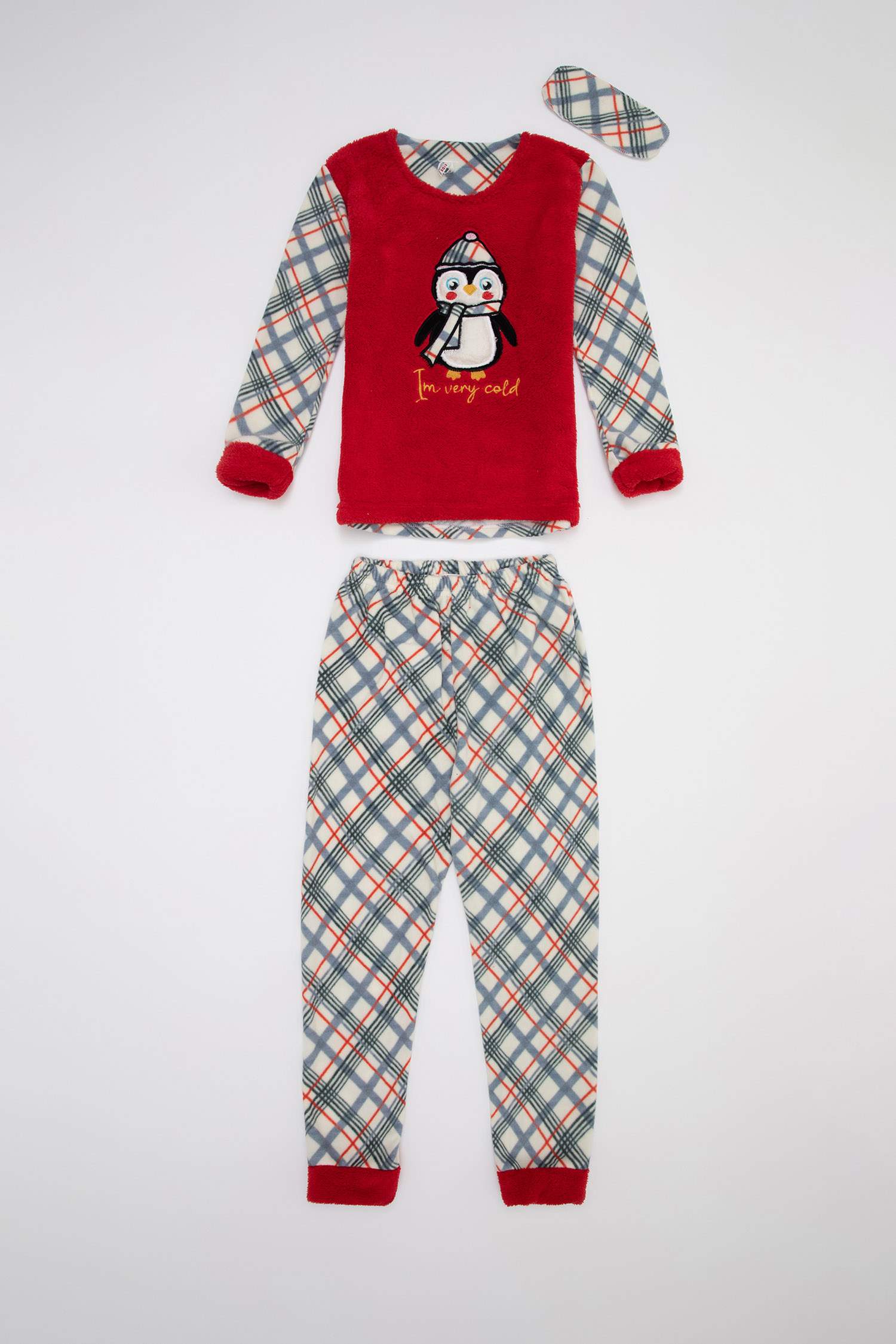 Kız Çocuk Baskılı Pijama Takım