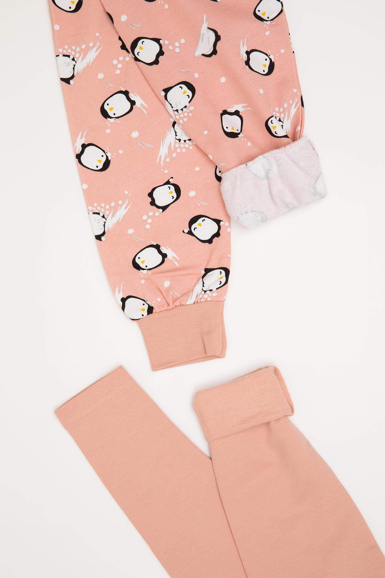 Kız Çocuk Baskılı Pijama Takım