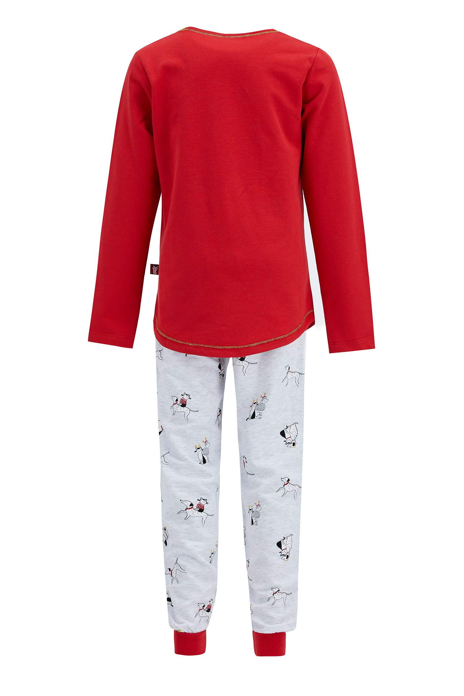 Kız Çocuk Baskılı Pijama Takım