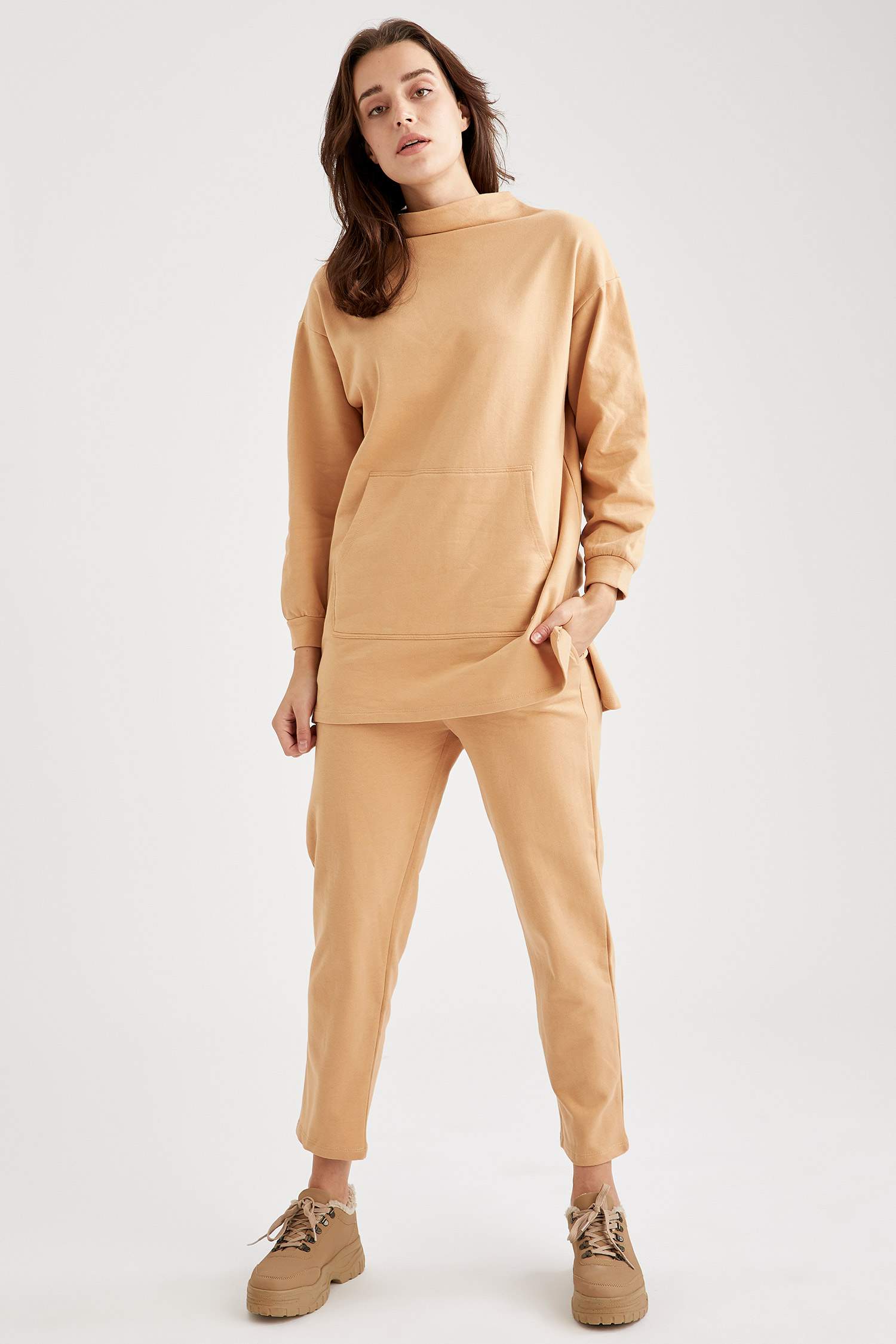 Beli Lastikli Relax Fit Jogger Eşofman Altı