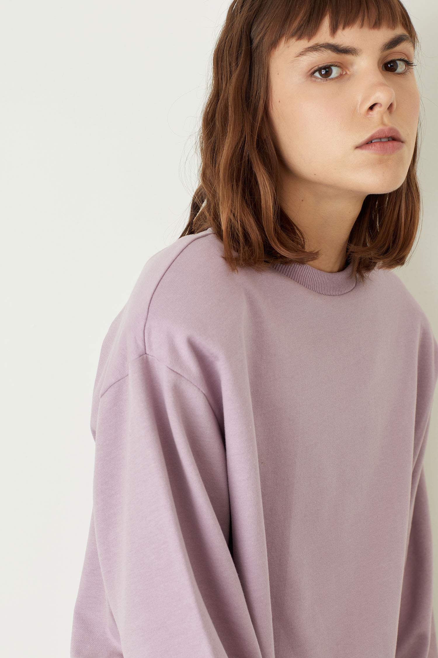 Balon Kollu Relax Fit Sweatshirt
