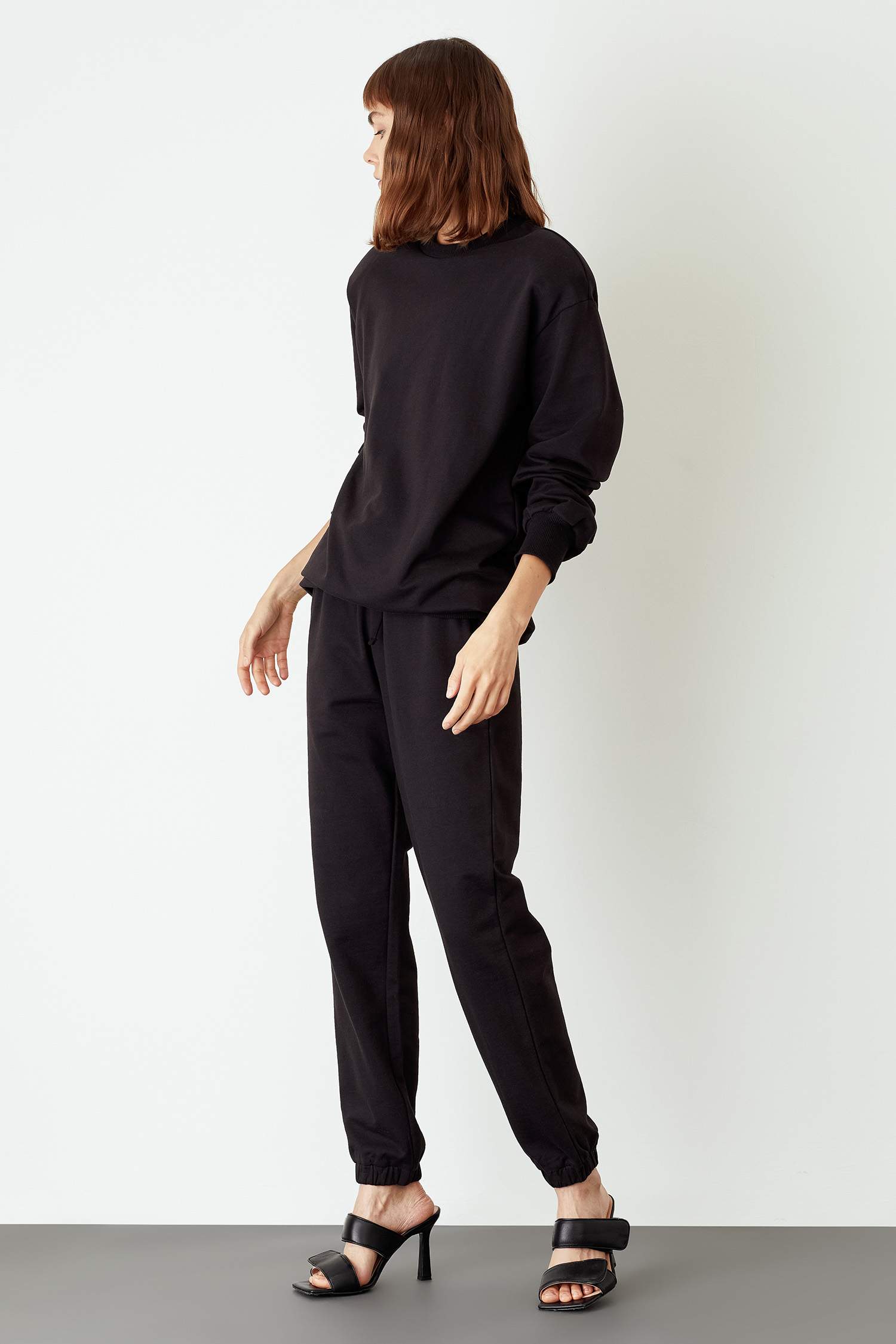 Lastikli Jogger Örme Pantolon