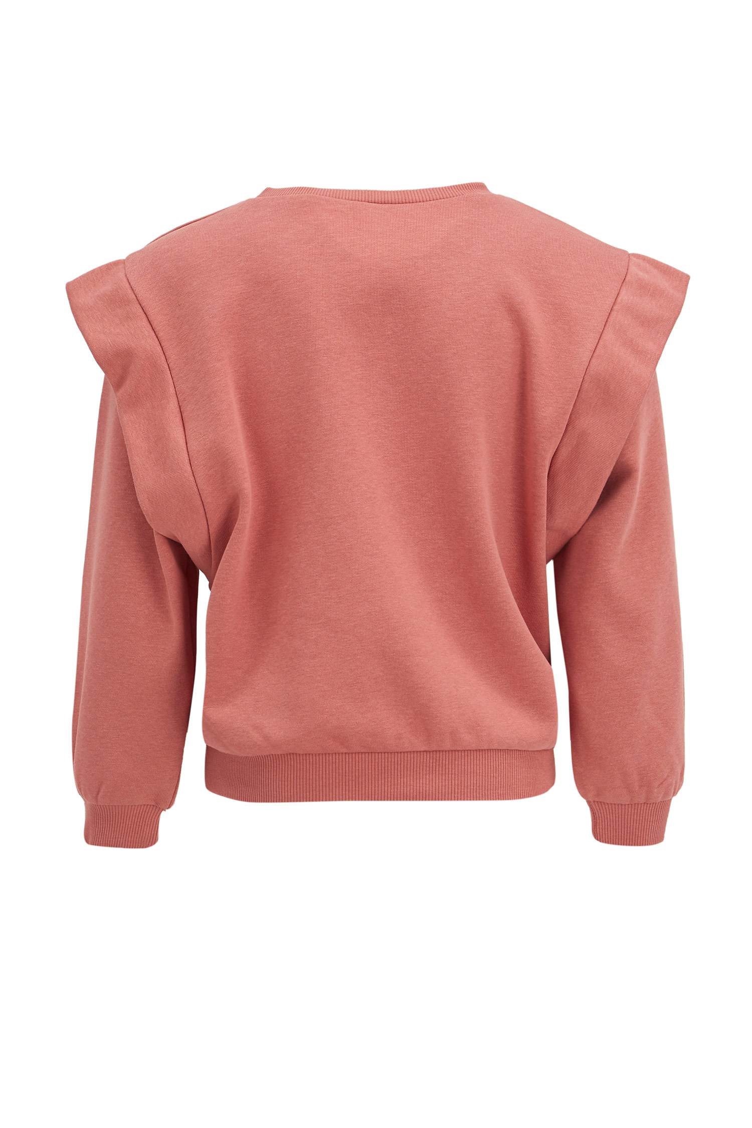 Kız Çocuk Yazı Baskılı Sweatshirt