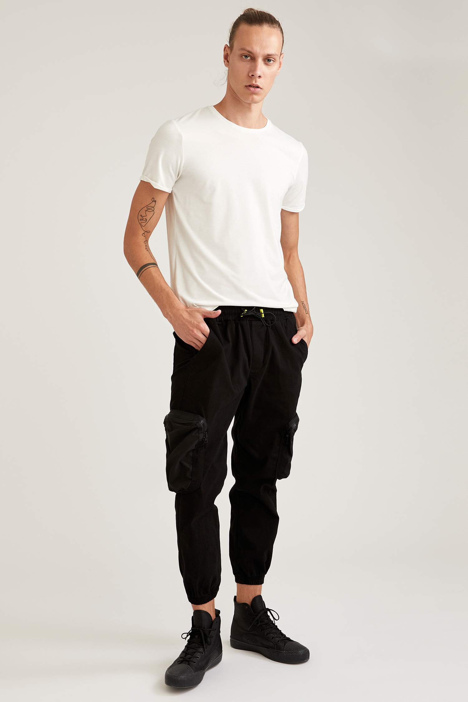 Kargo Jogger Pamuklu Pantolon