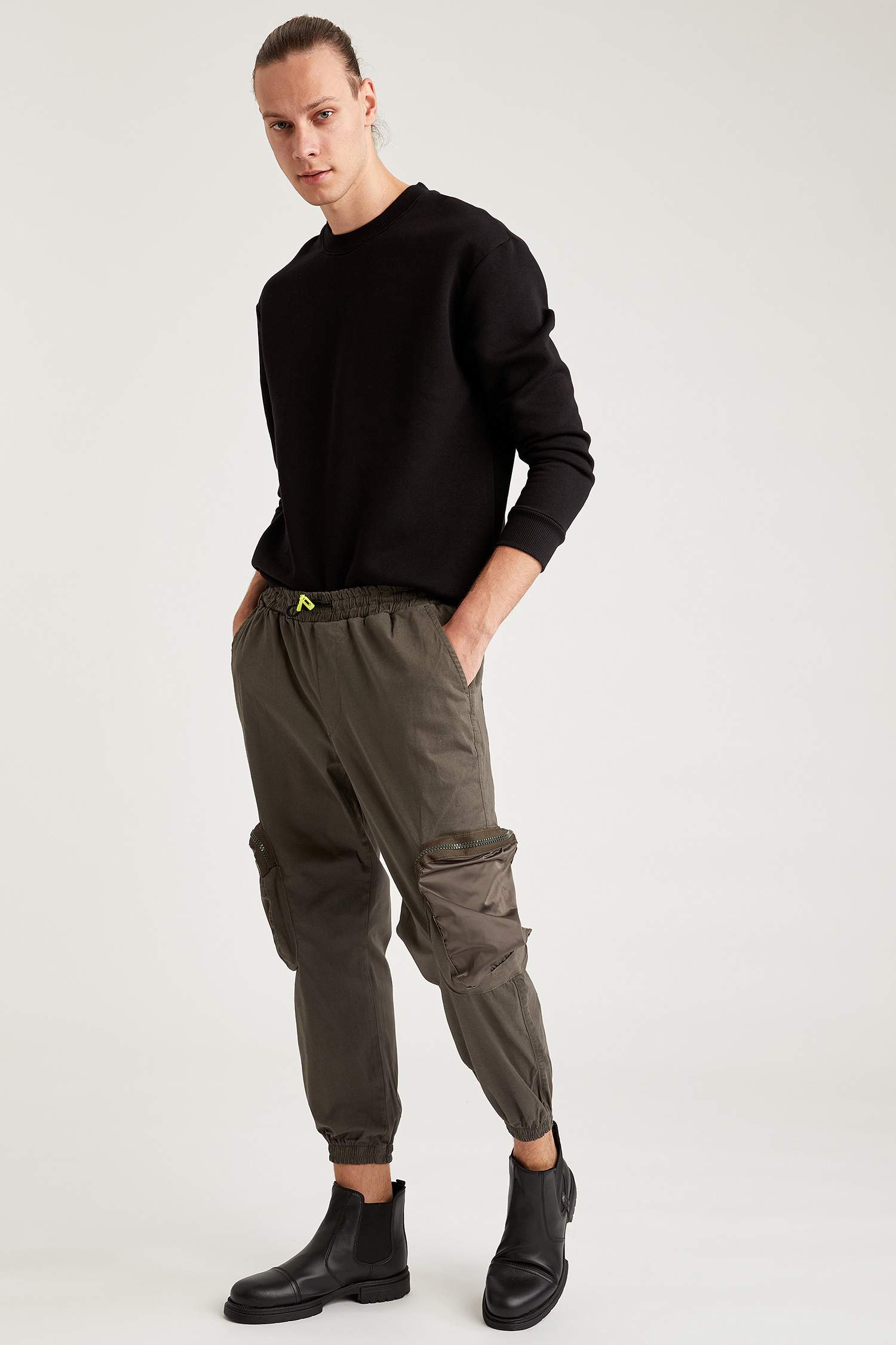 Kargo Jogger Pamuklu Pantolon