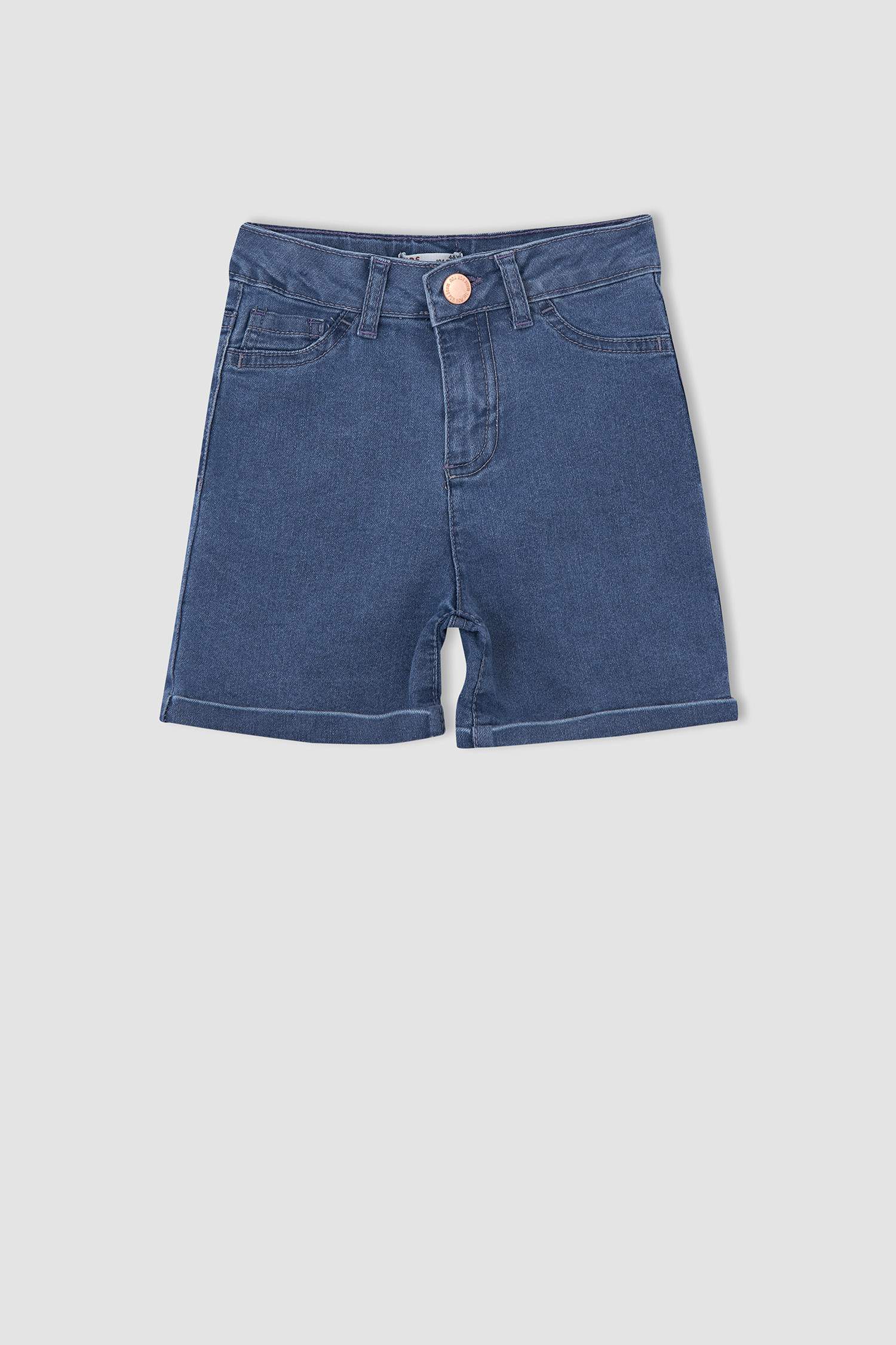 Kız Çocuk Mini Jean Şort