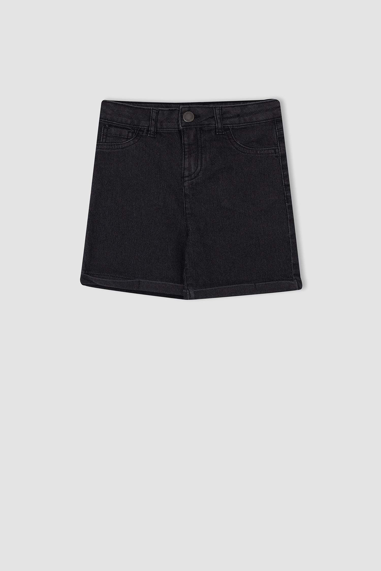 Kız Çocuk Mini Jean Şort