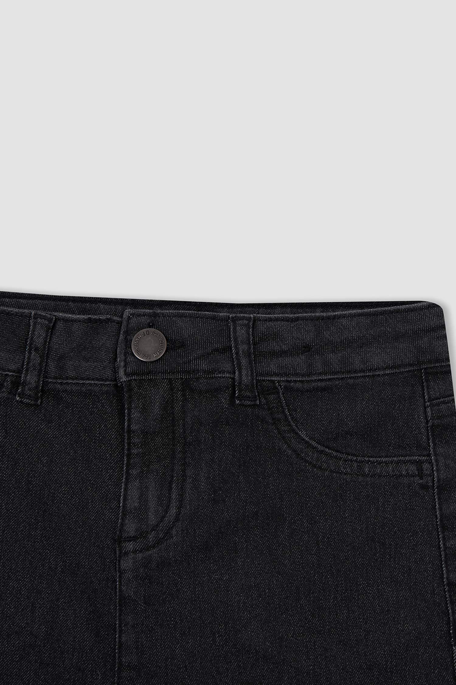 Kız Çocuk Mini Jean Şort