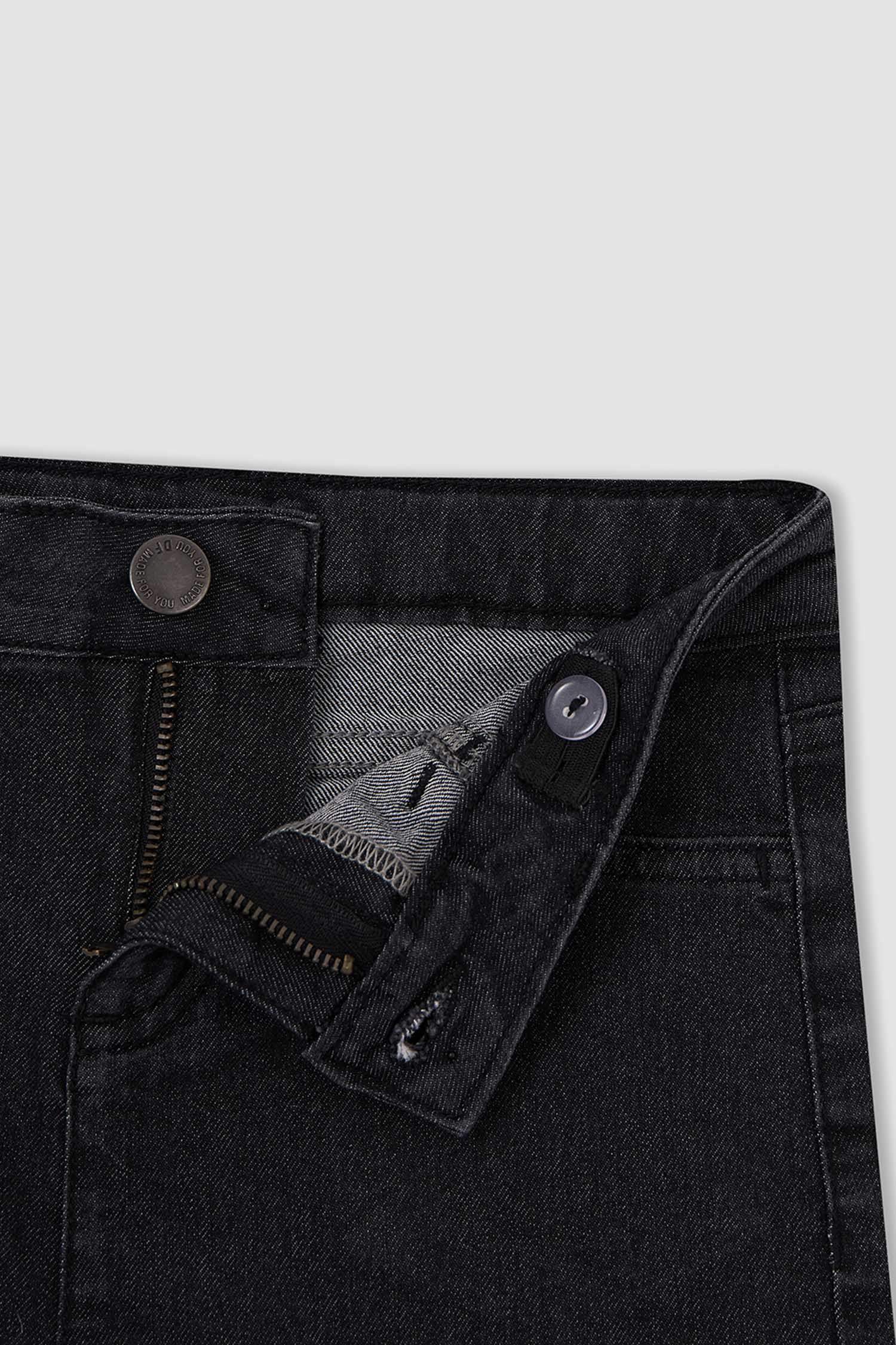 Kız Çocuk Mini Jean Şort