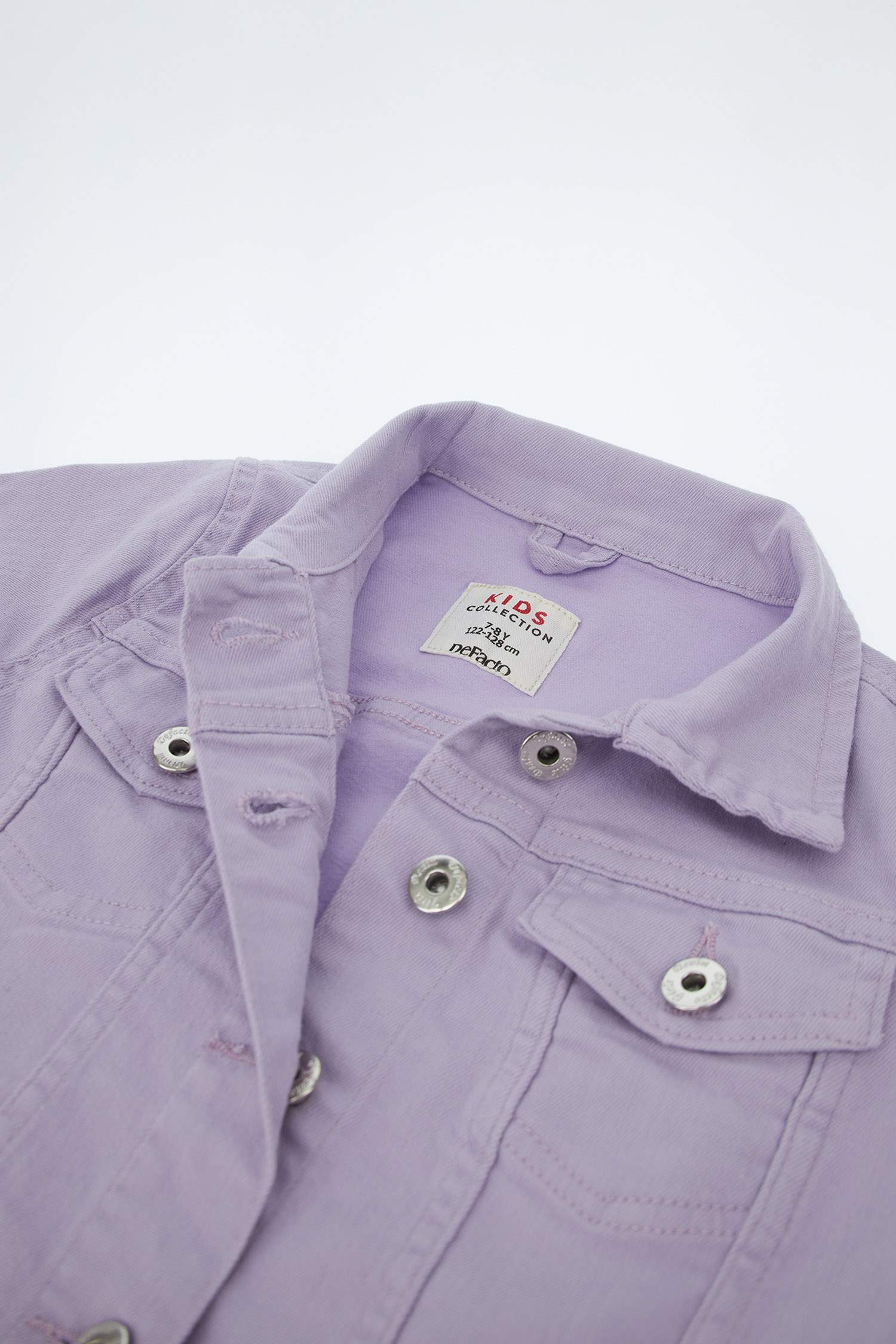 Kız Çocuk Regular Fit Jean Ceket