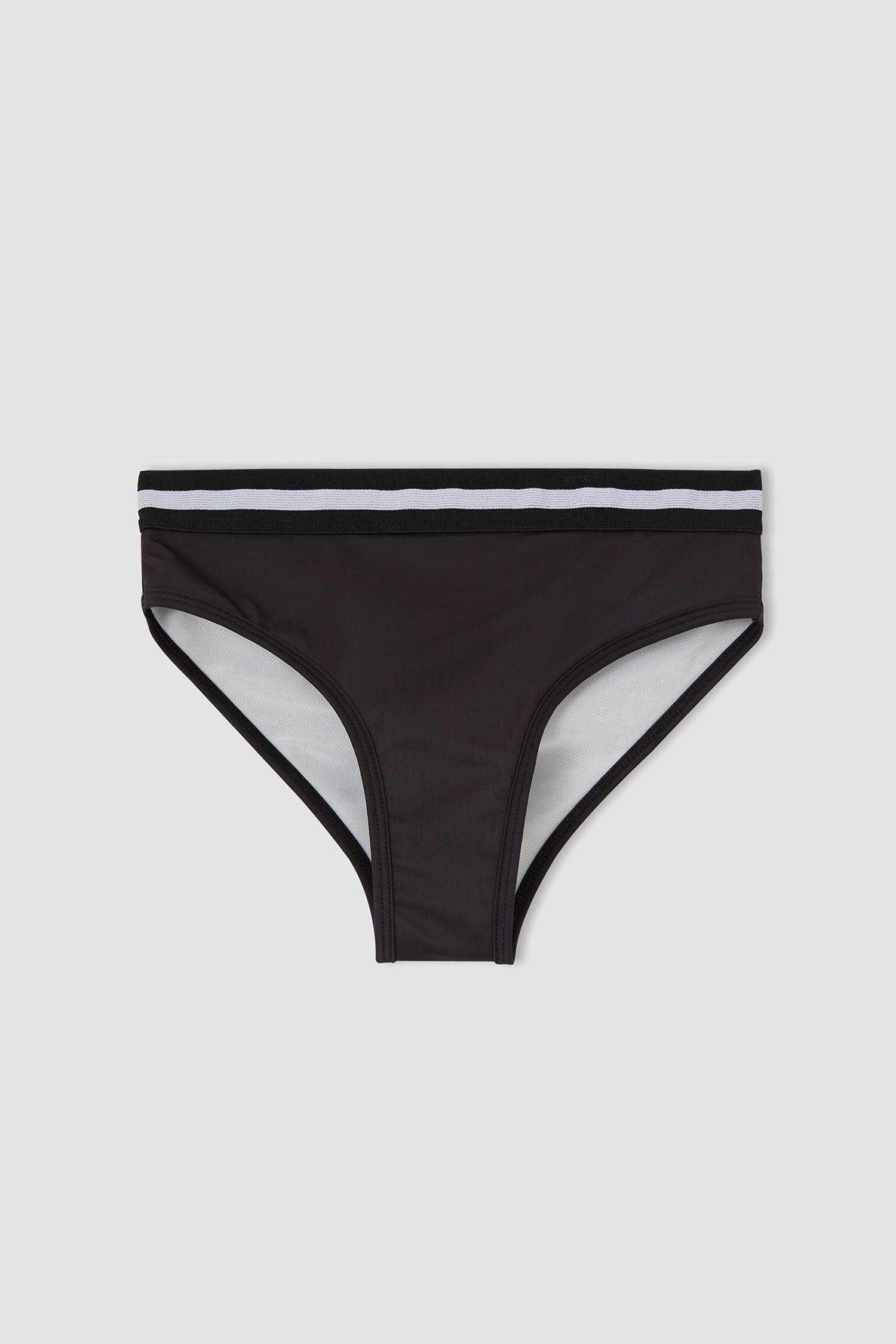 Kız Çocuk Yazı Baskılı Esnek Bikini Takımı