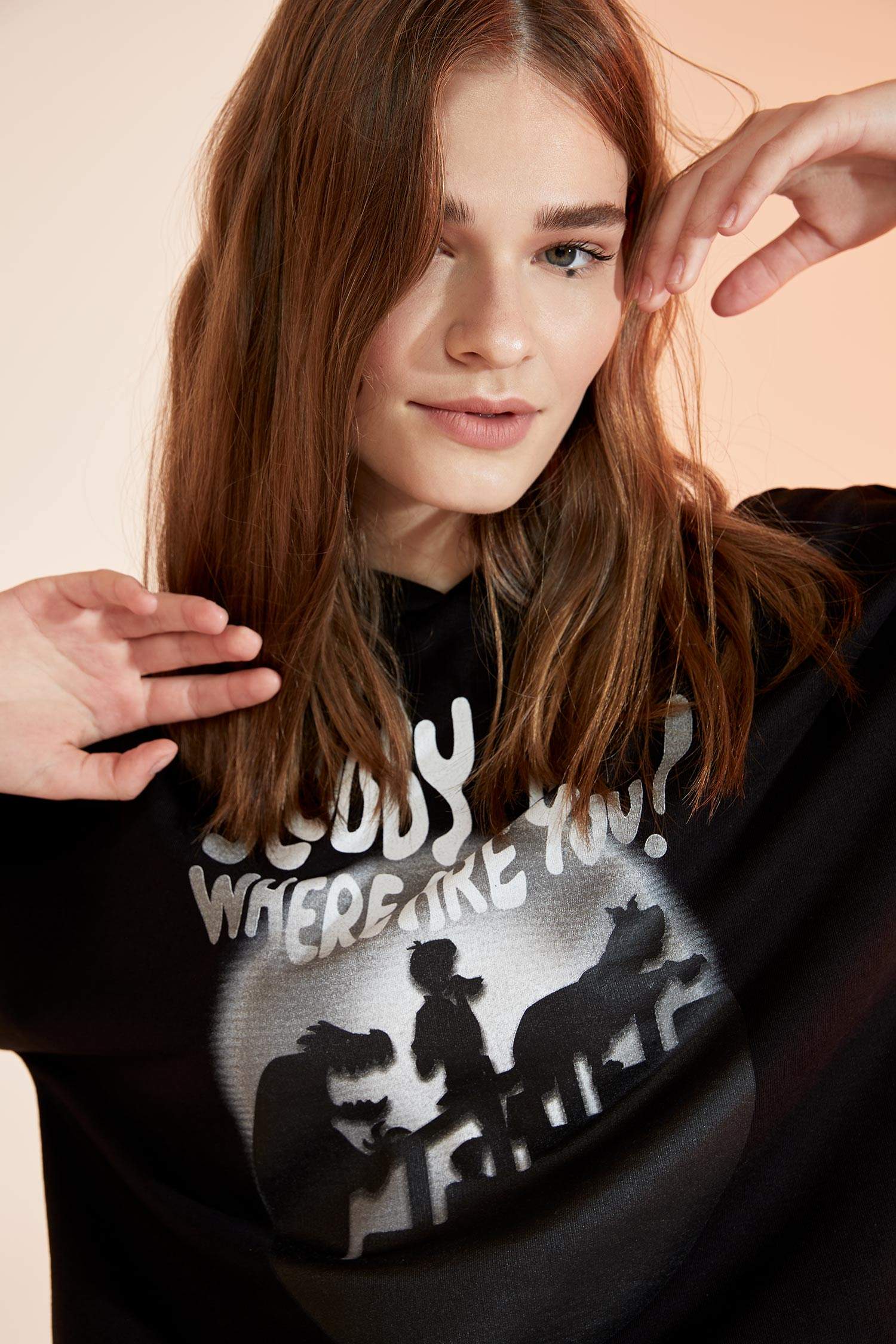 Scooby-Doo Lisanslı Kapüşonlu Sweatshirt