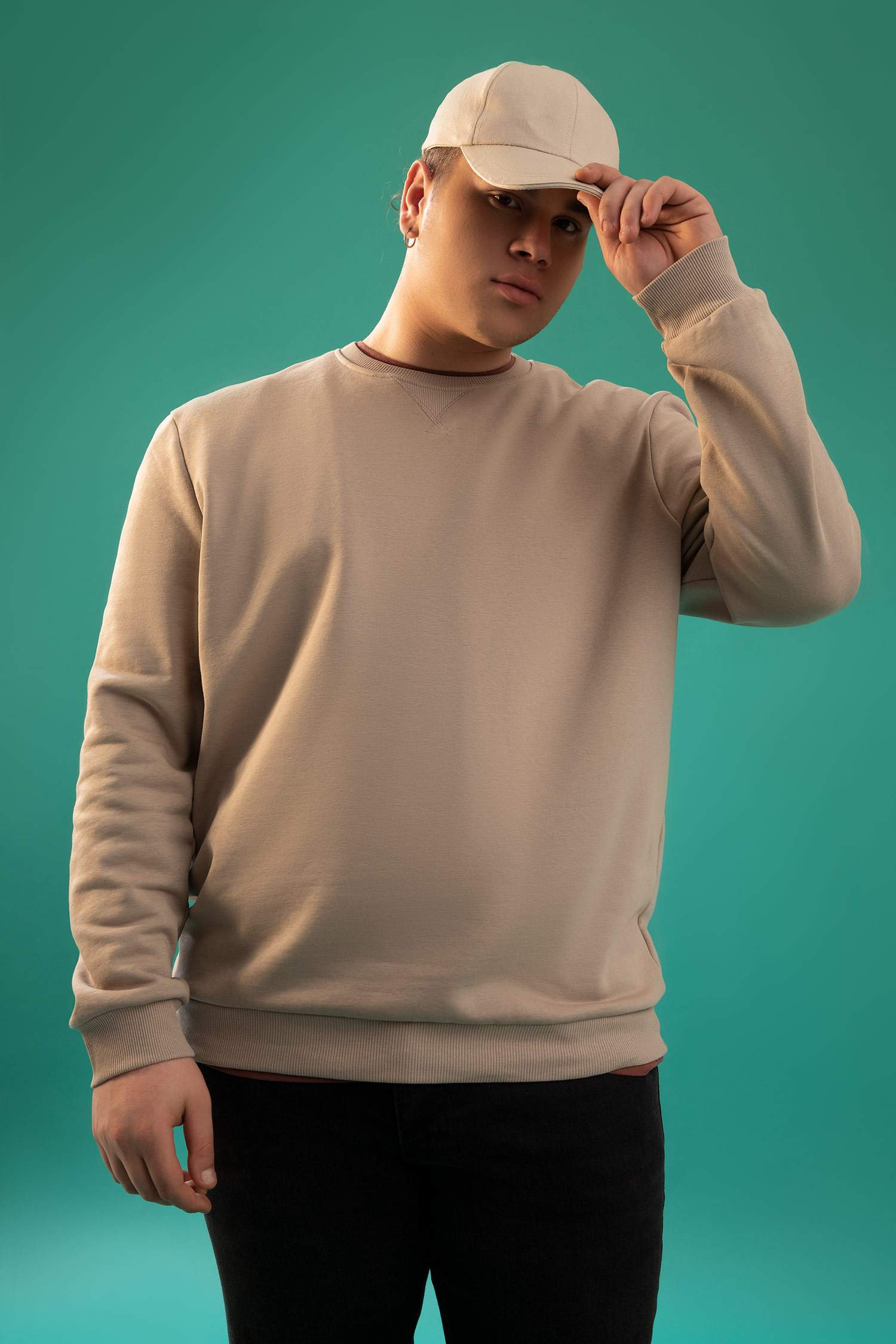 Regular Fit Sürdürülebilir Sweatshirt