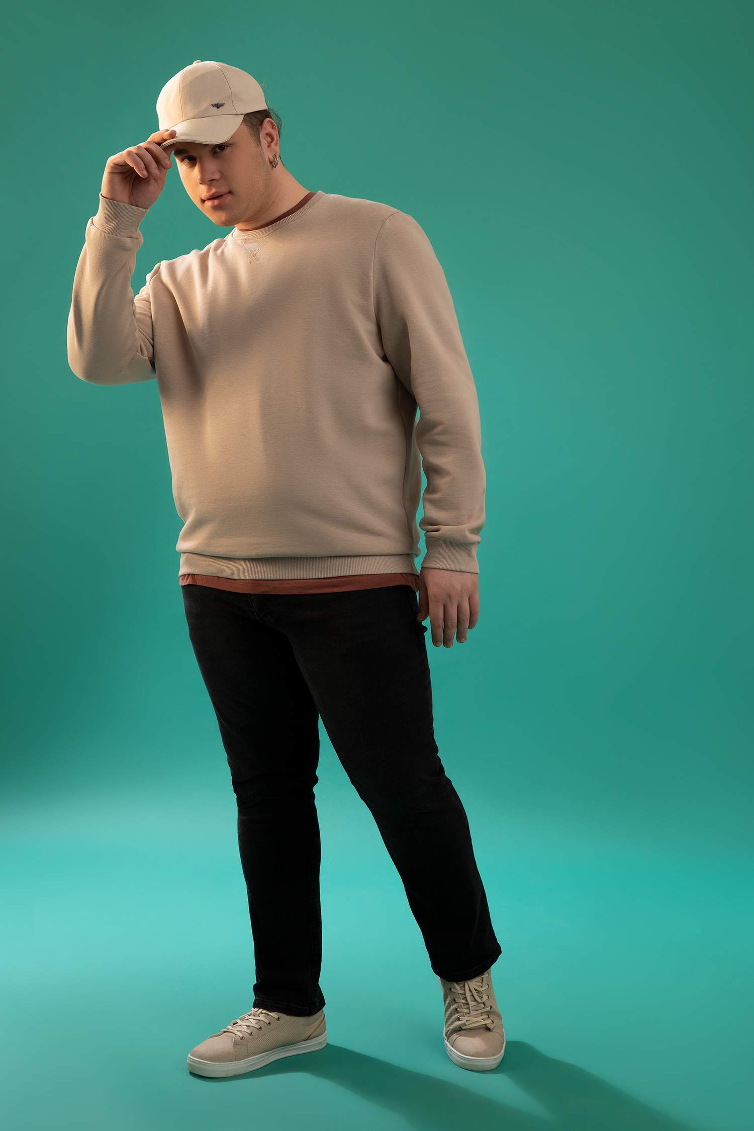 Regular Fit Sürdürülebilir Sweatshirt