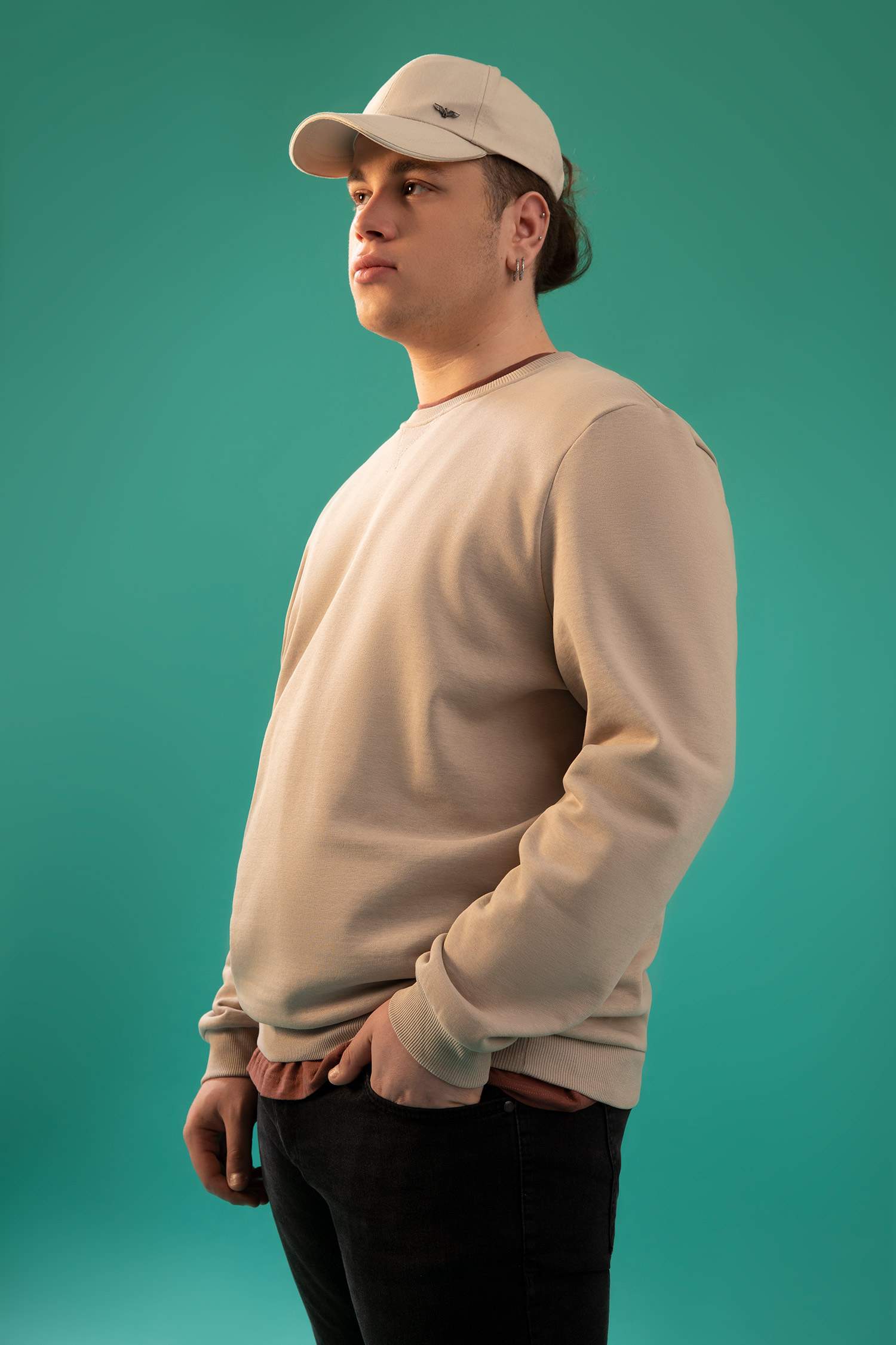 Regular Fit Sürdürülebilir Sweatshirt