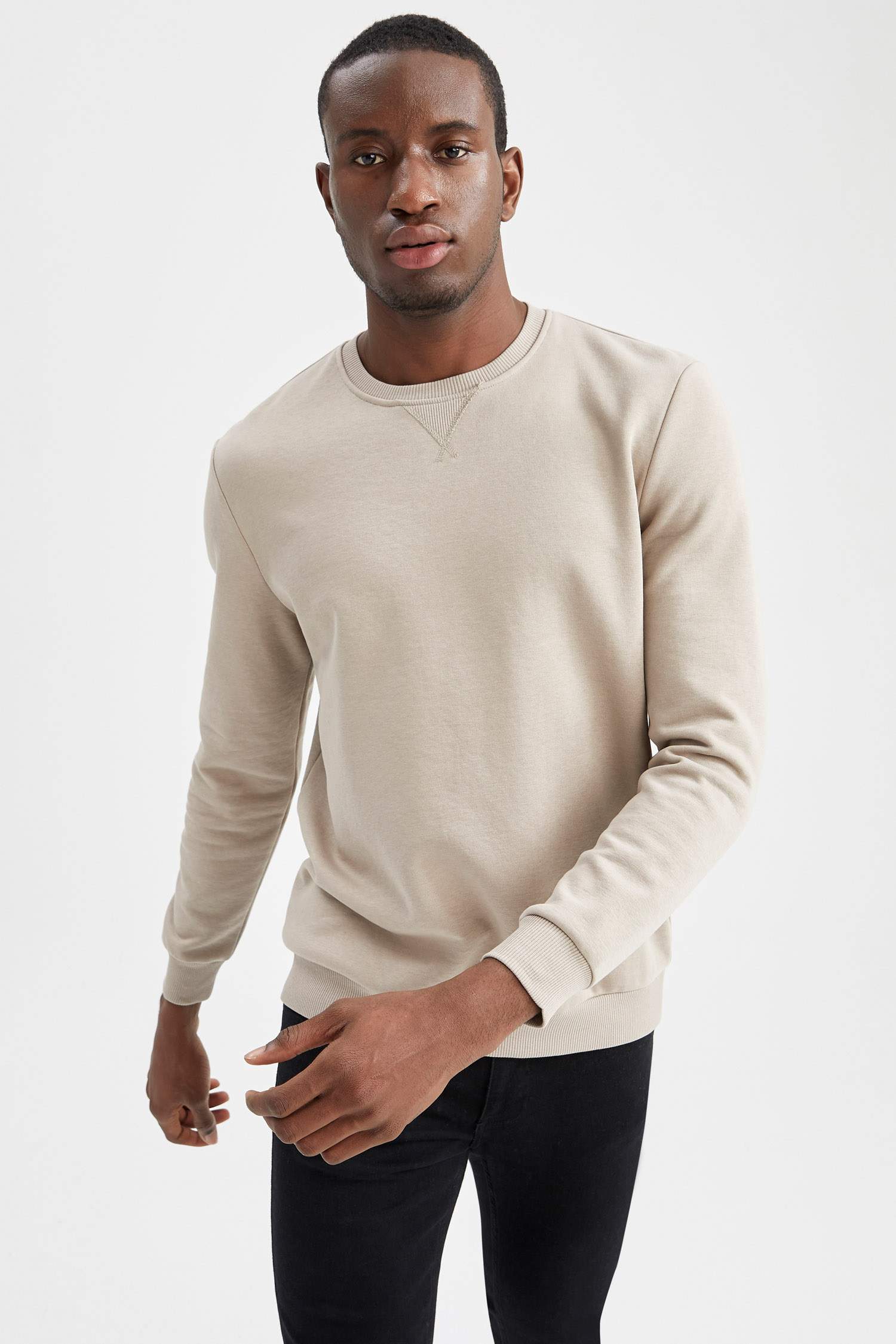 Regular Fit Sürdürülebilir Sweatshirt