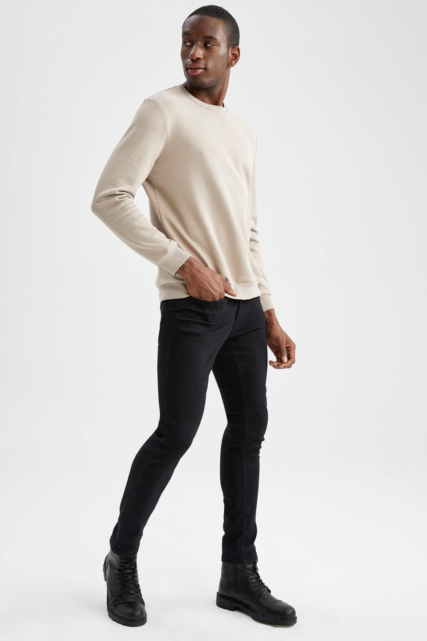 Regular Fit Sürdürülebilir Sweatshirt