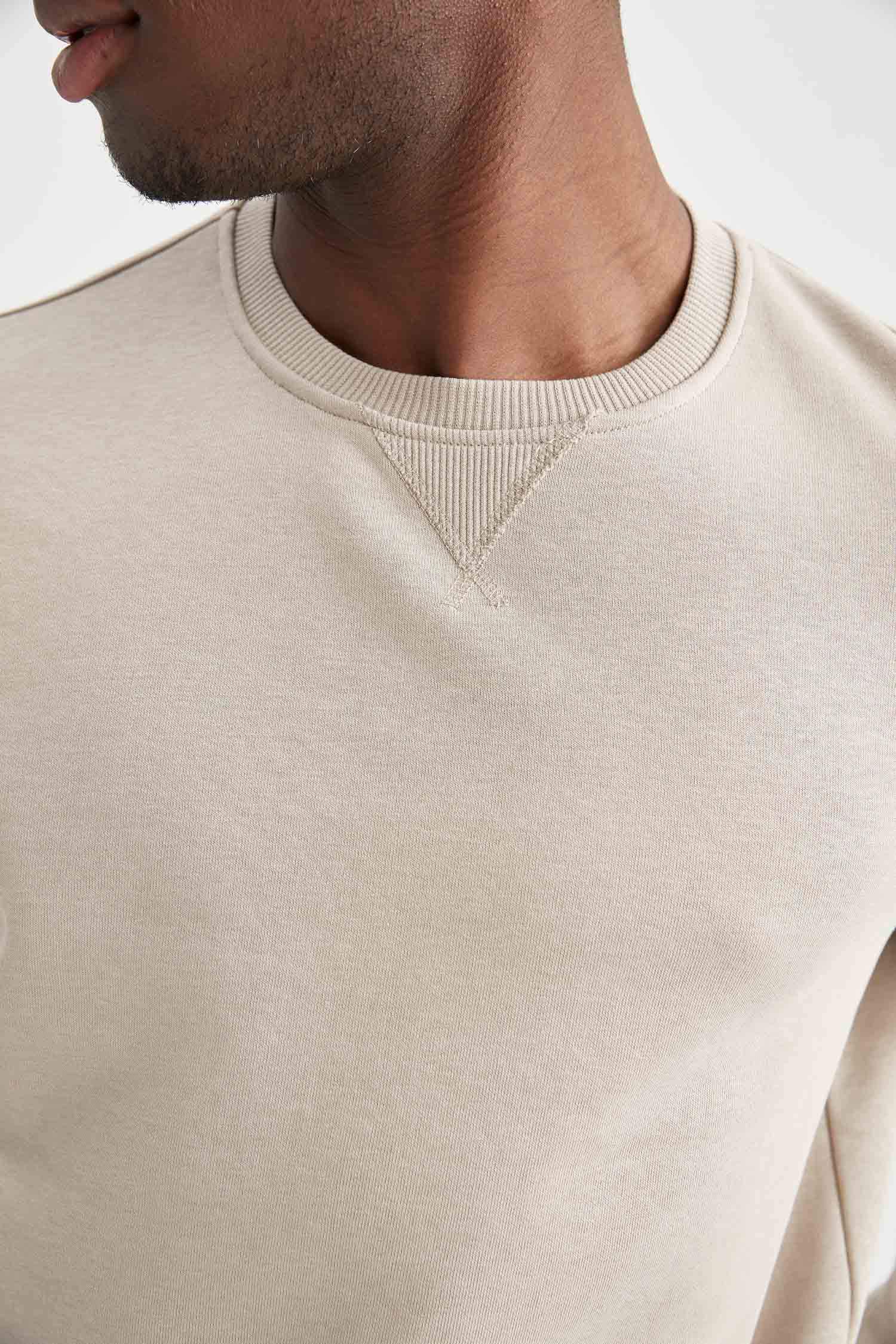 Regular Fit Sürdürülebilir Sweatshirt