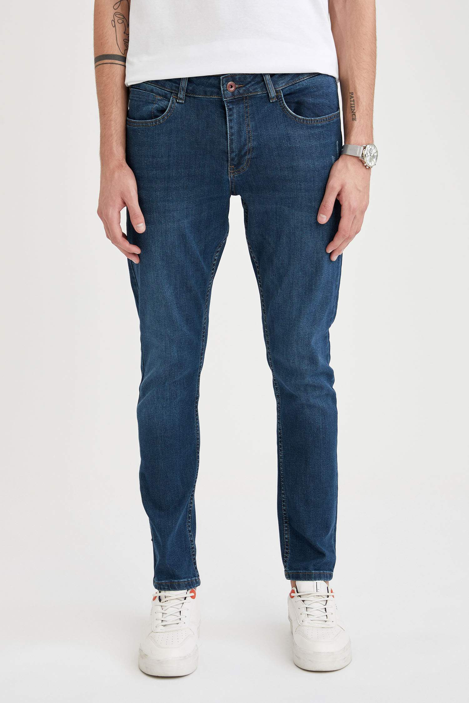 Carlo Skinny Fit Düşük Bel Dar Paça Jean Pantolon