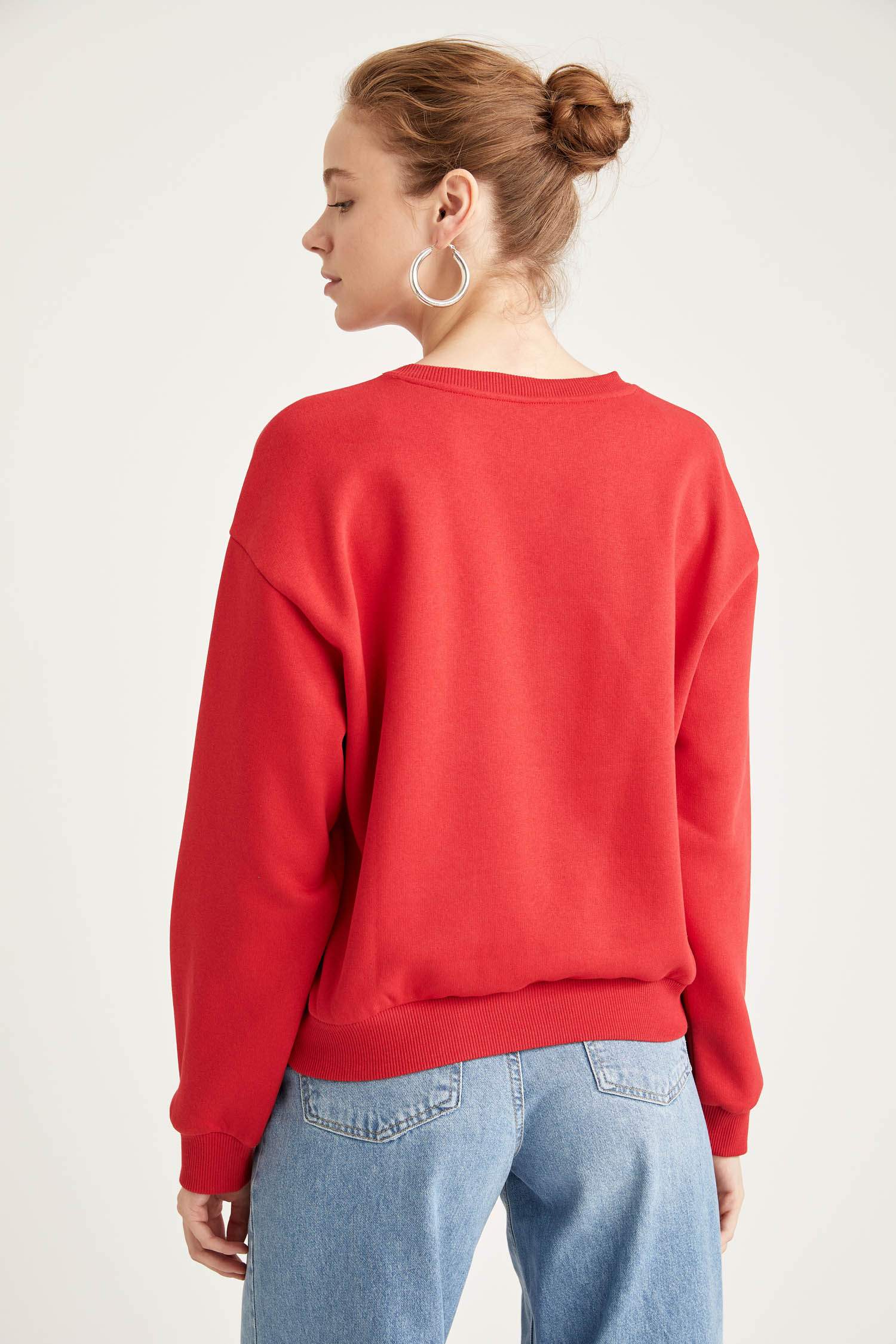 Regular Fit Uzun Kollu Sweatshirt