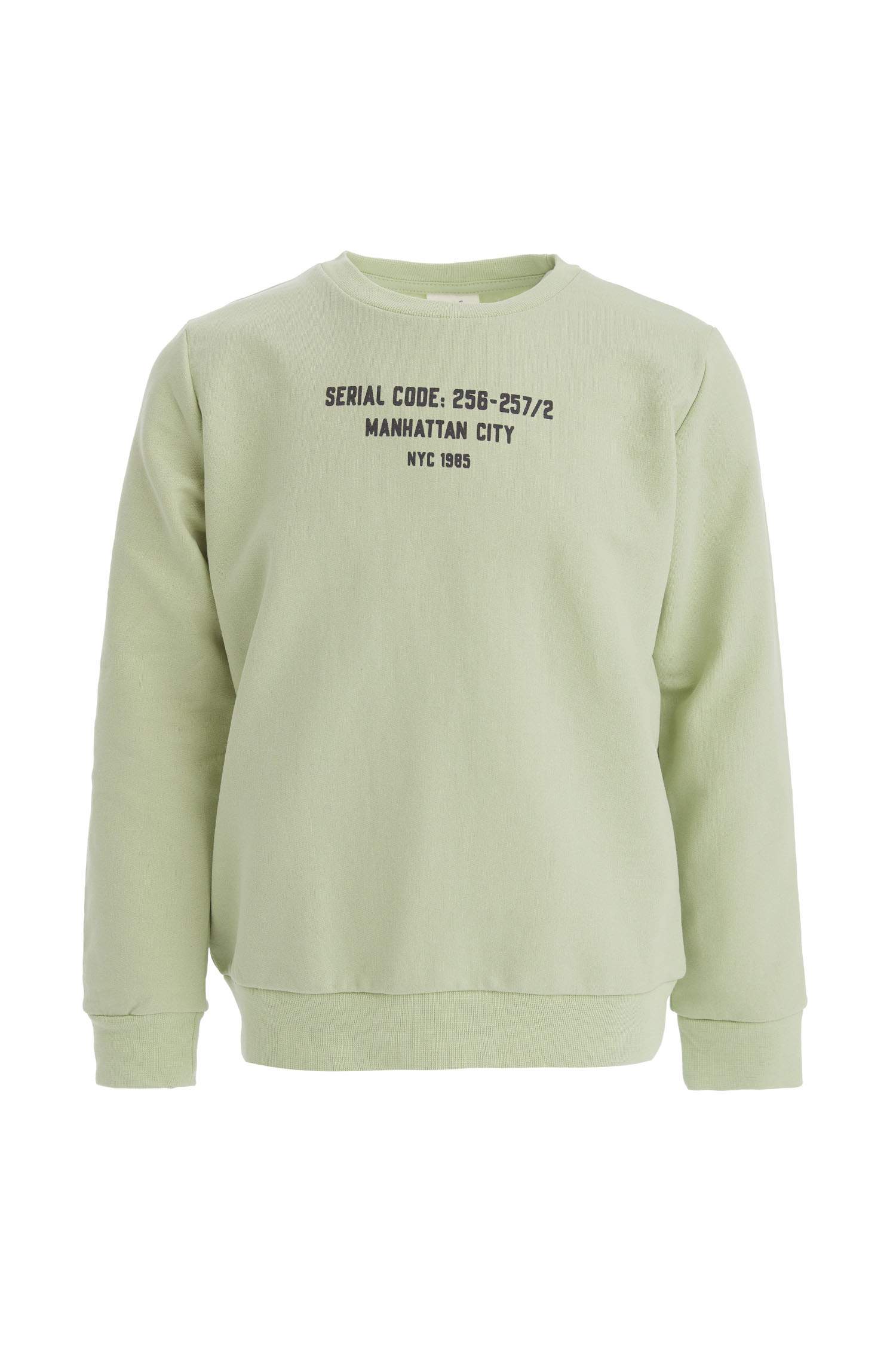 Erkek Çocuk Yazı Baskılı Sweatshirt