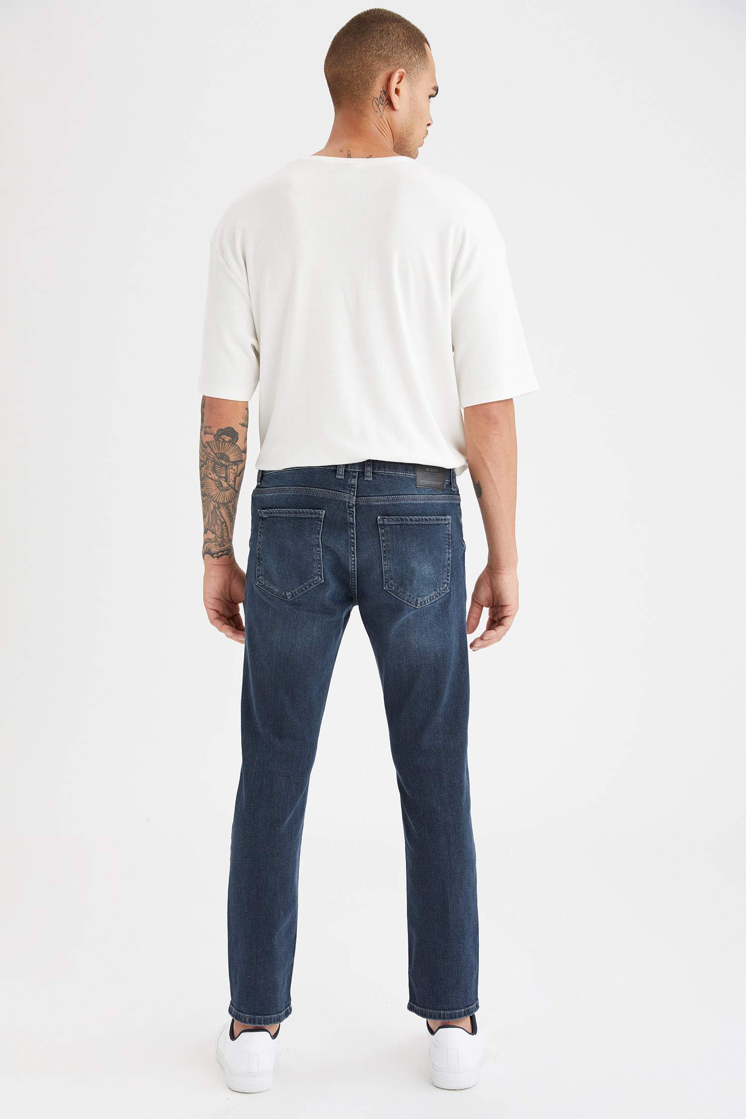 Sergio Regular Fit Normal Bel Boru Paça Jean Pantolon