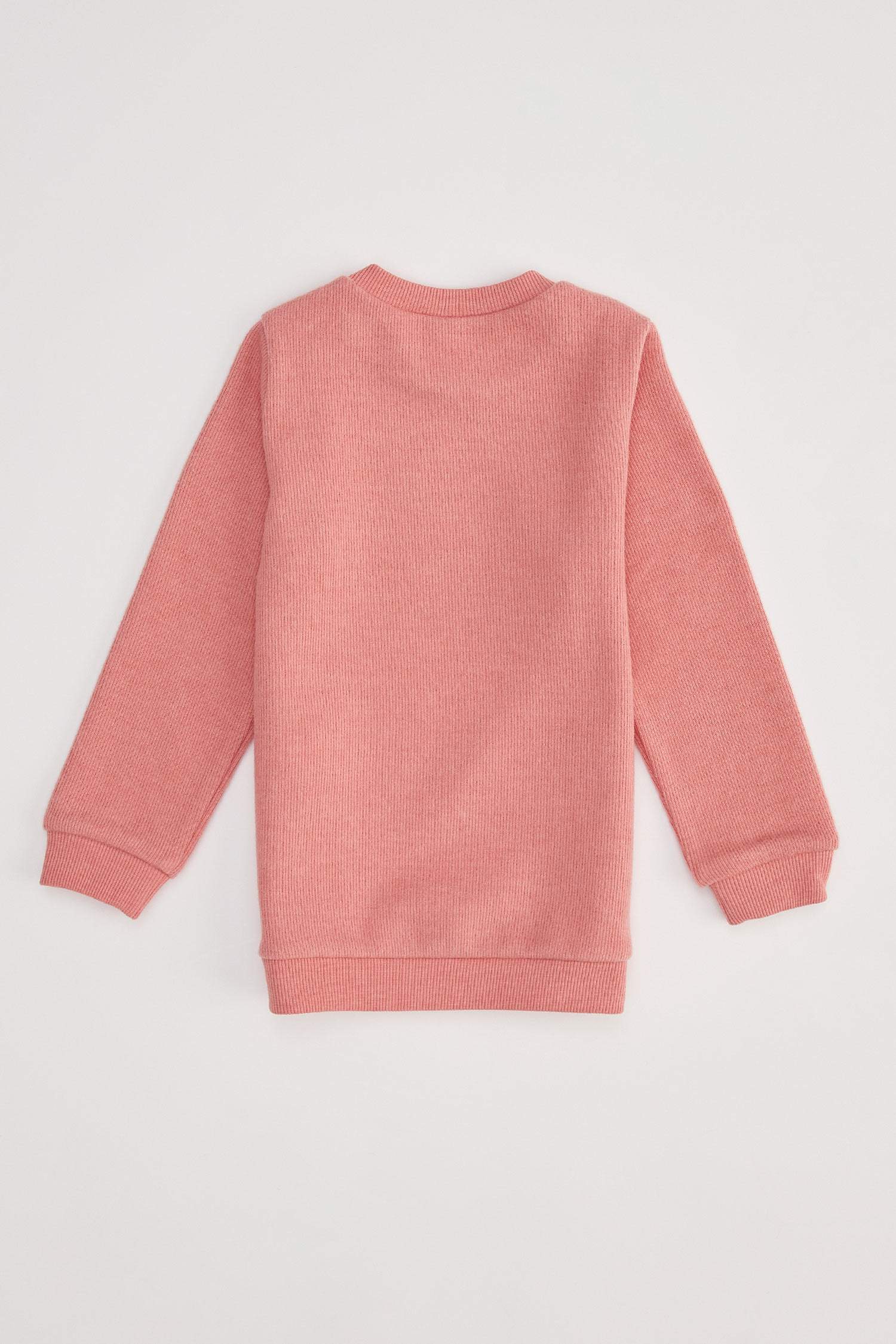 Kız Bebek Baskılı Selanik Kumaş Sweatshirt