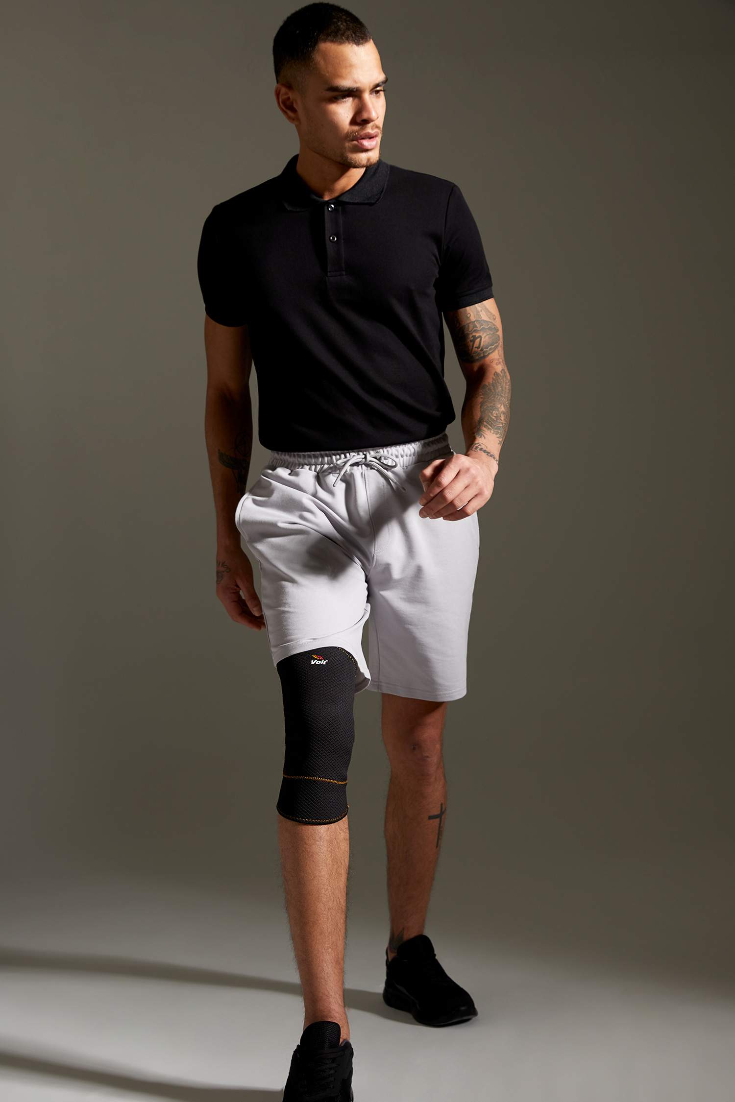 Slim Fit Polo Yaka Teknik Kumaşlı Basic Tişört
