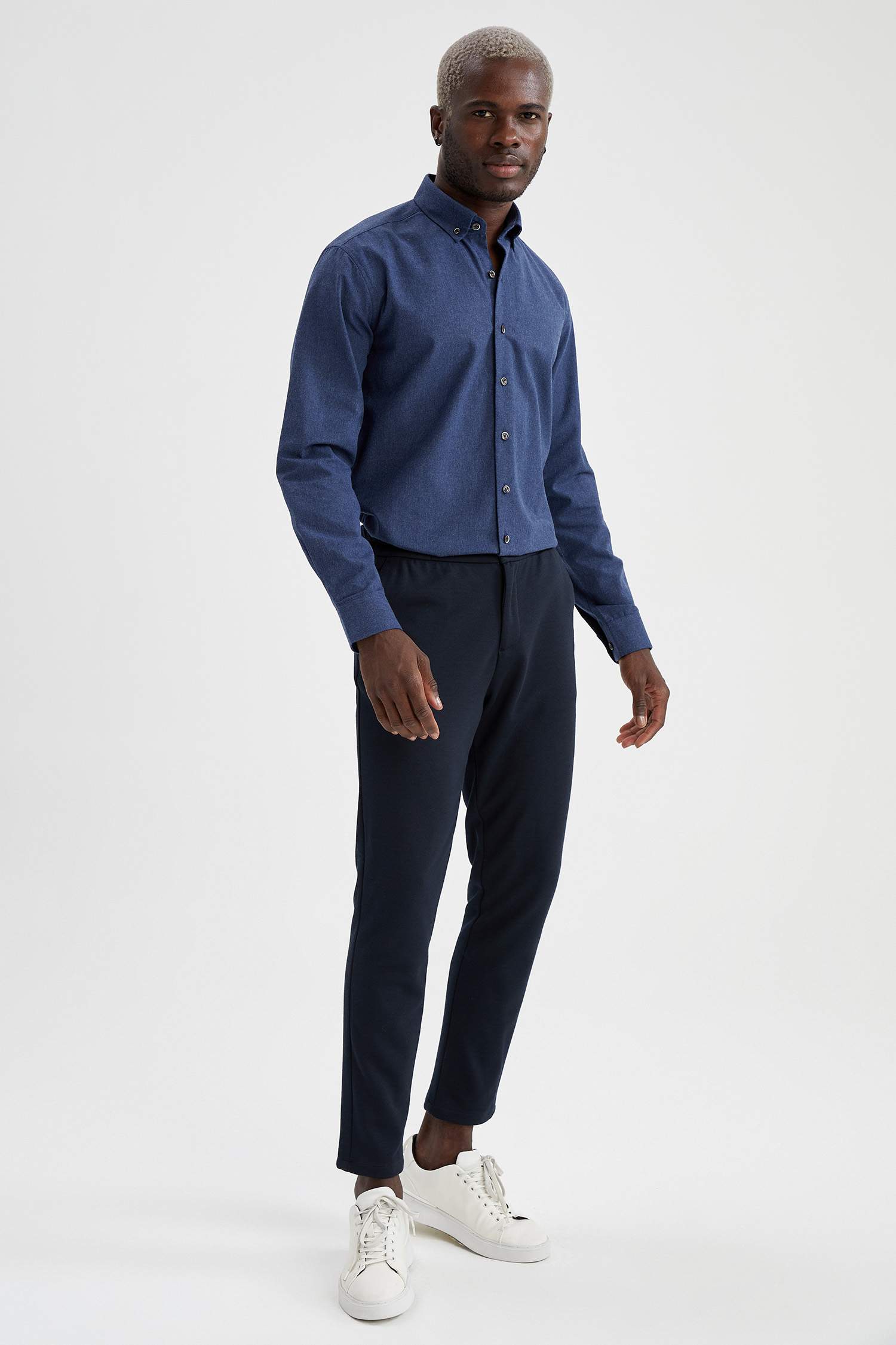 Modern Fit Klasik Uzun Kollu Oduncu Gömlek